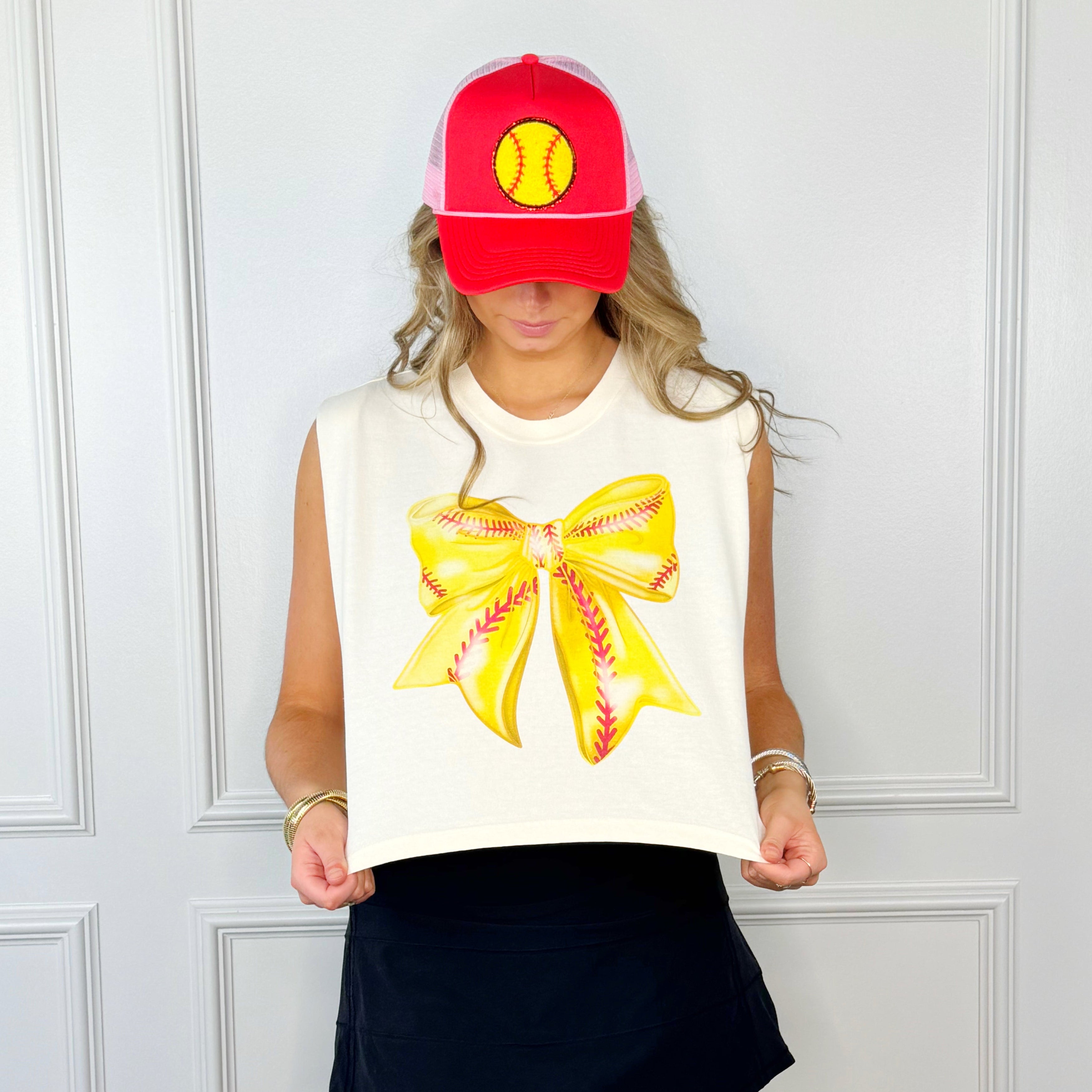 Softball Bow Tank