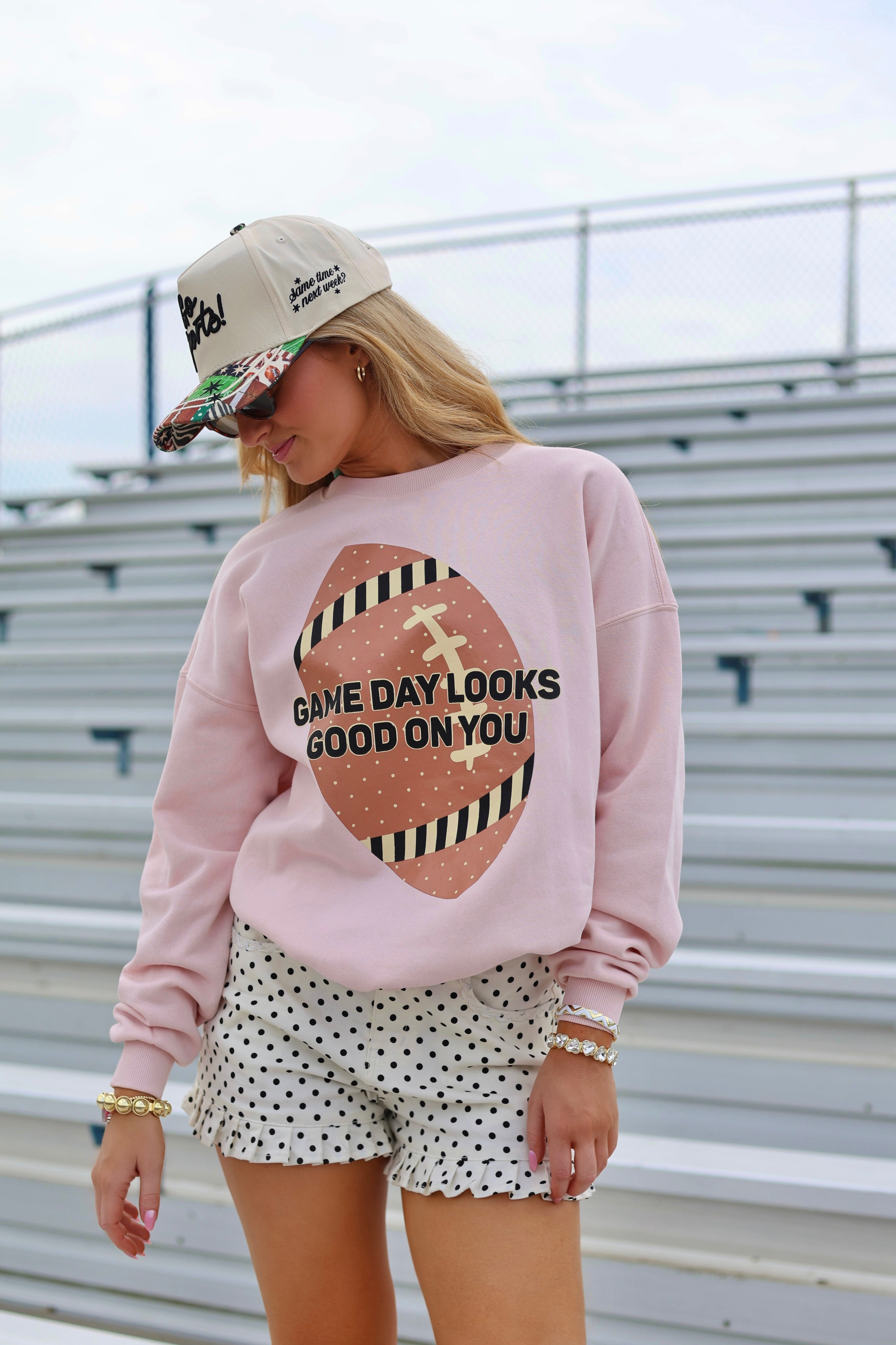 Gameday Looks Good on You Sweatshirt