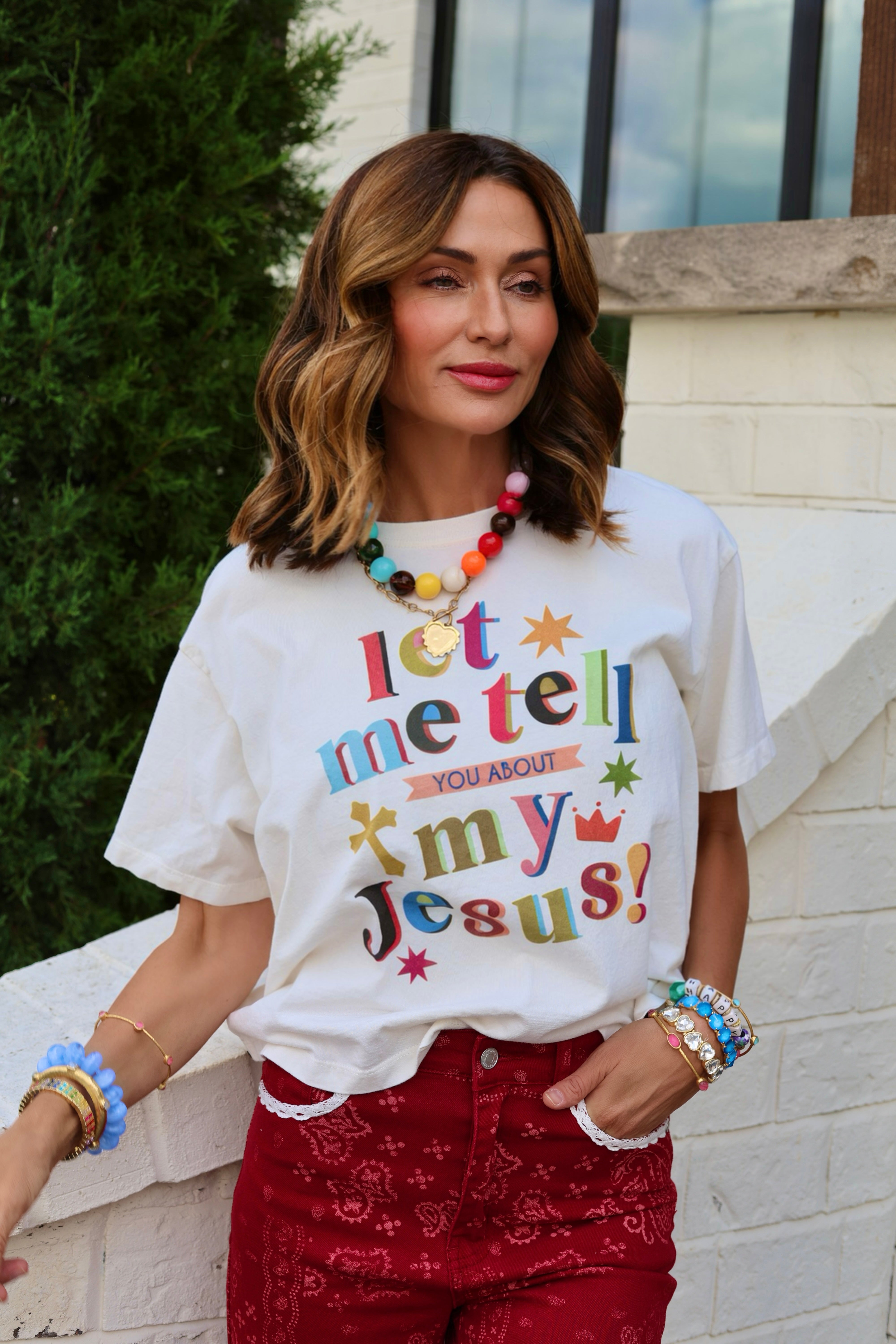 My Jesus Crop Tee
