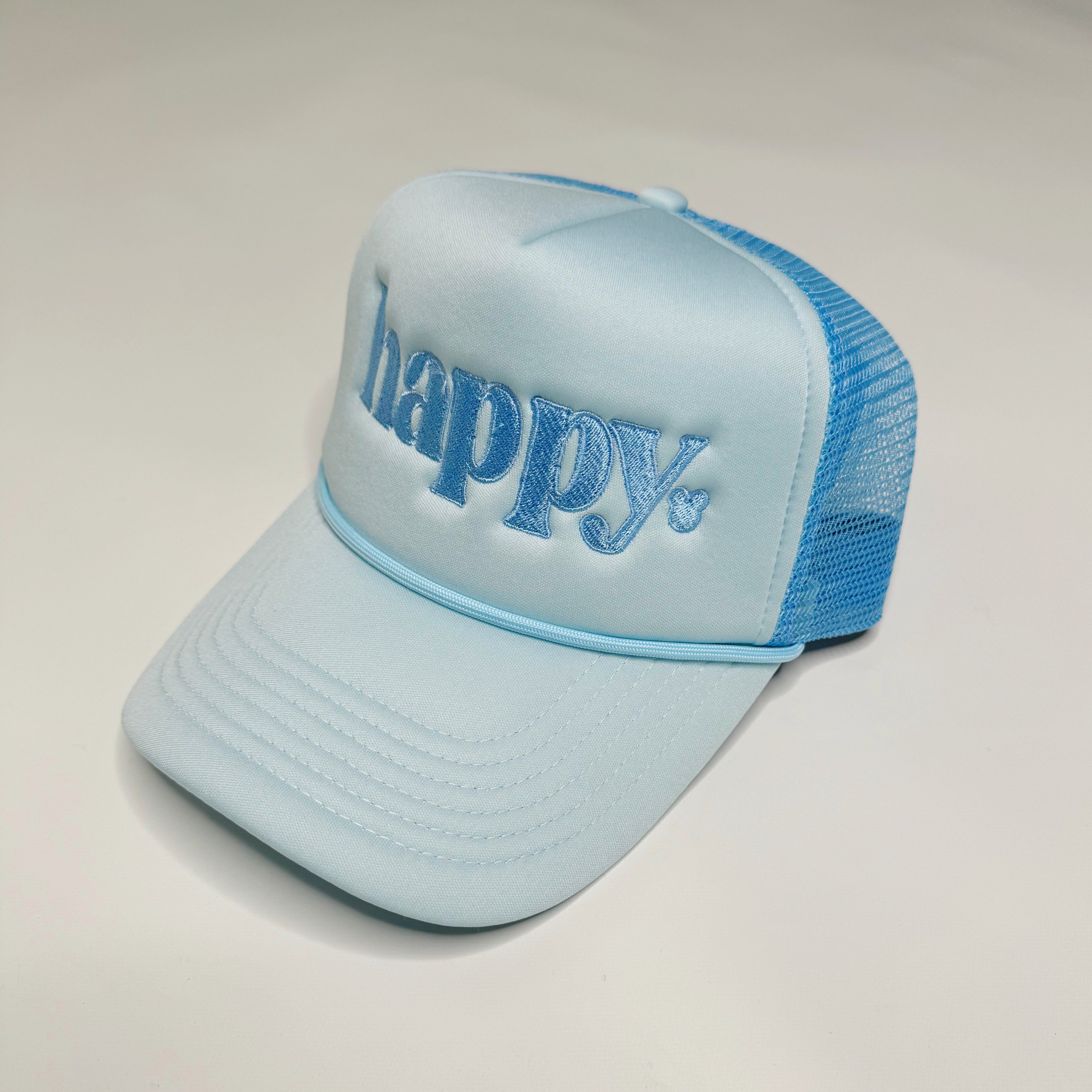 happy. Trucker Hat