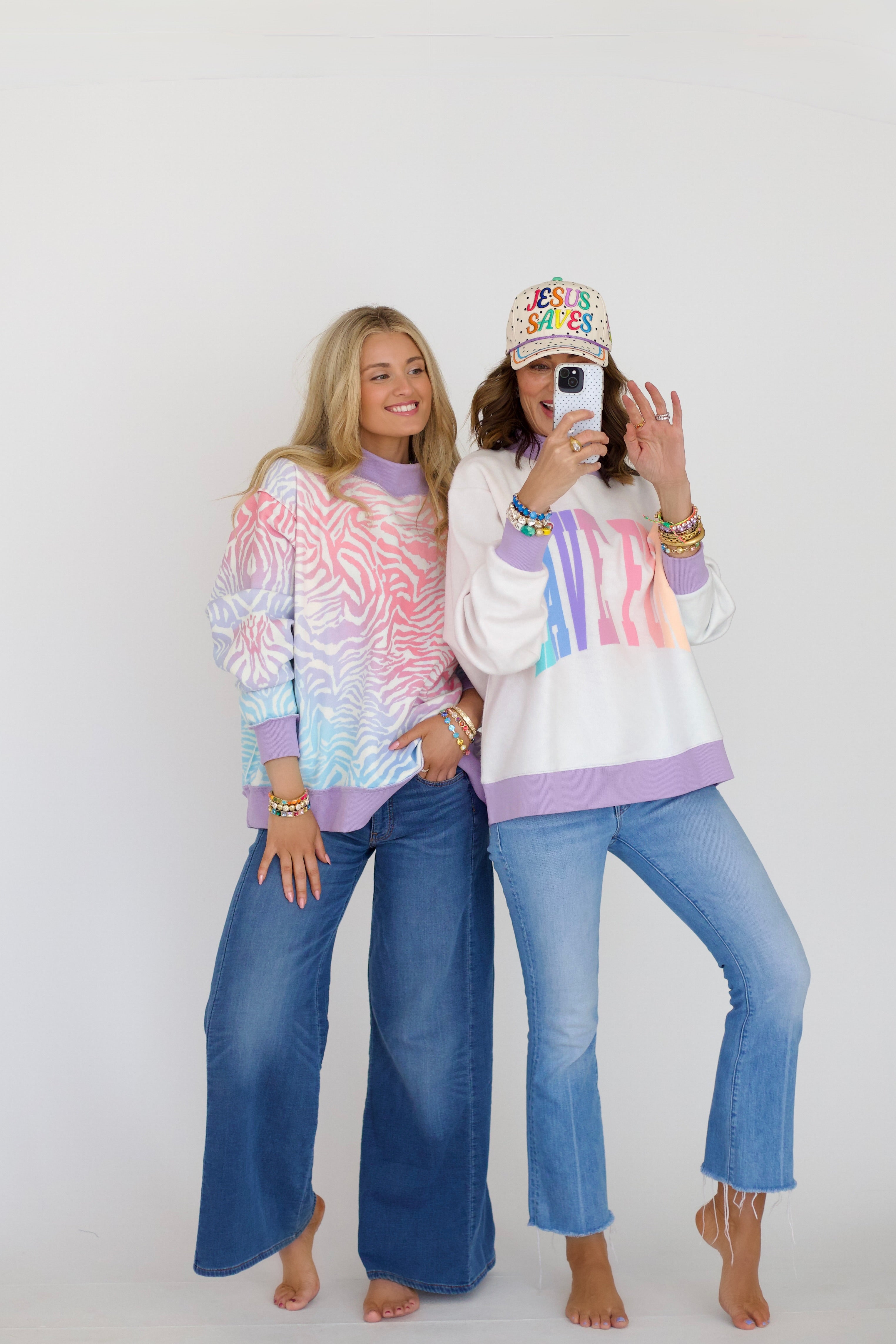 Have Fun 2-Sided Mock Sweatshirt - PRE-SALE SHIP DATE 9/1*
