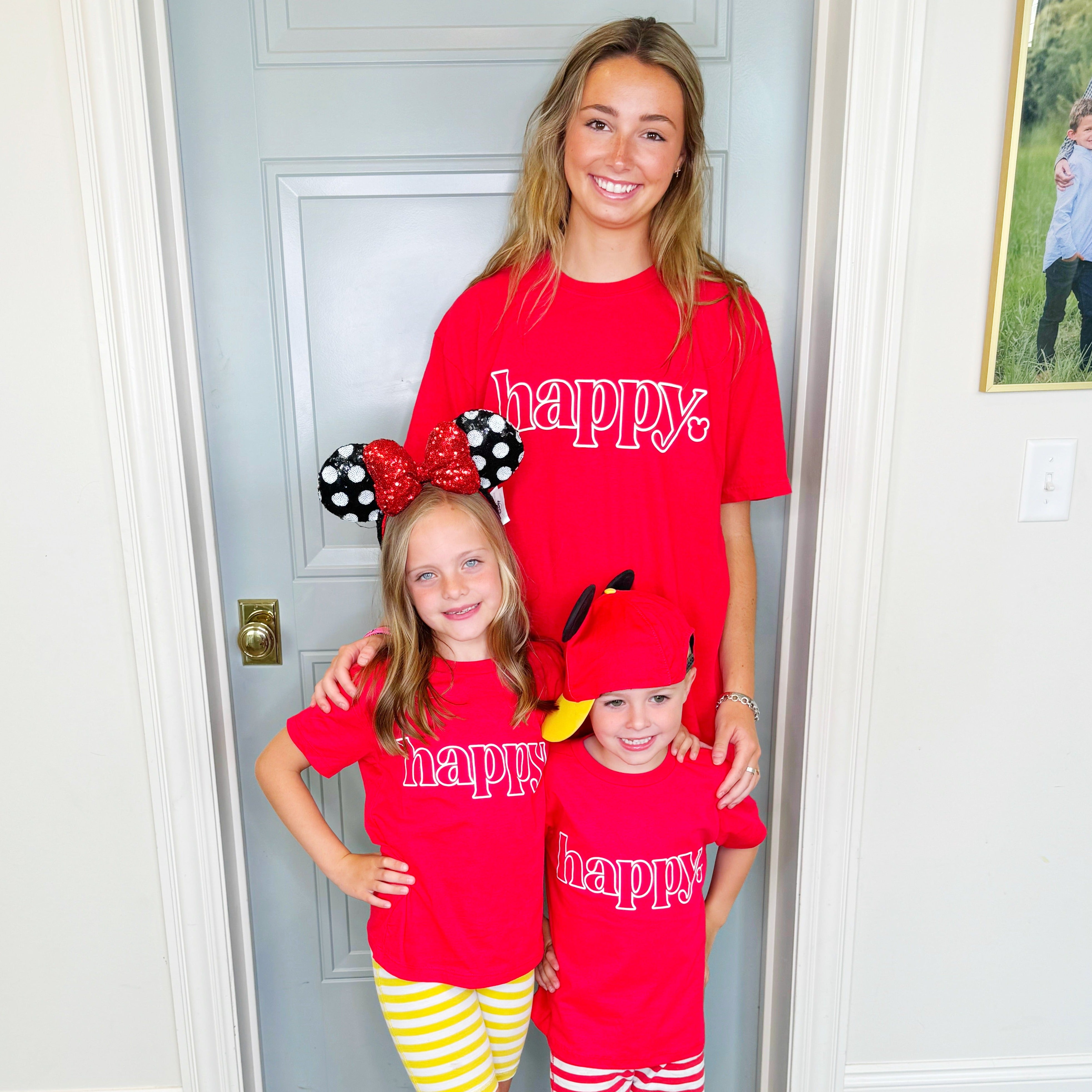 Happy Mouse Youth & Adult tee