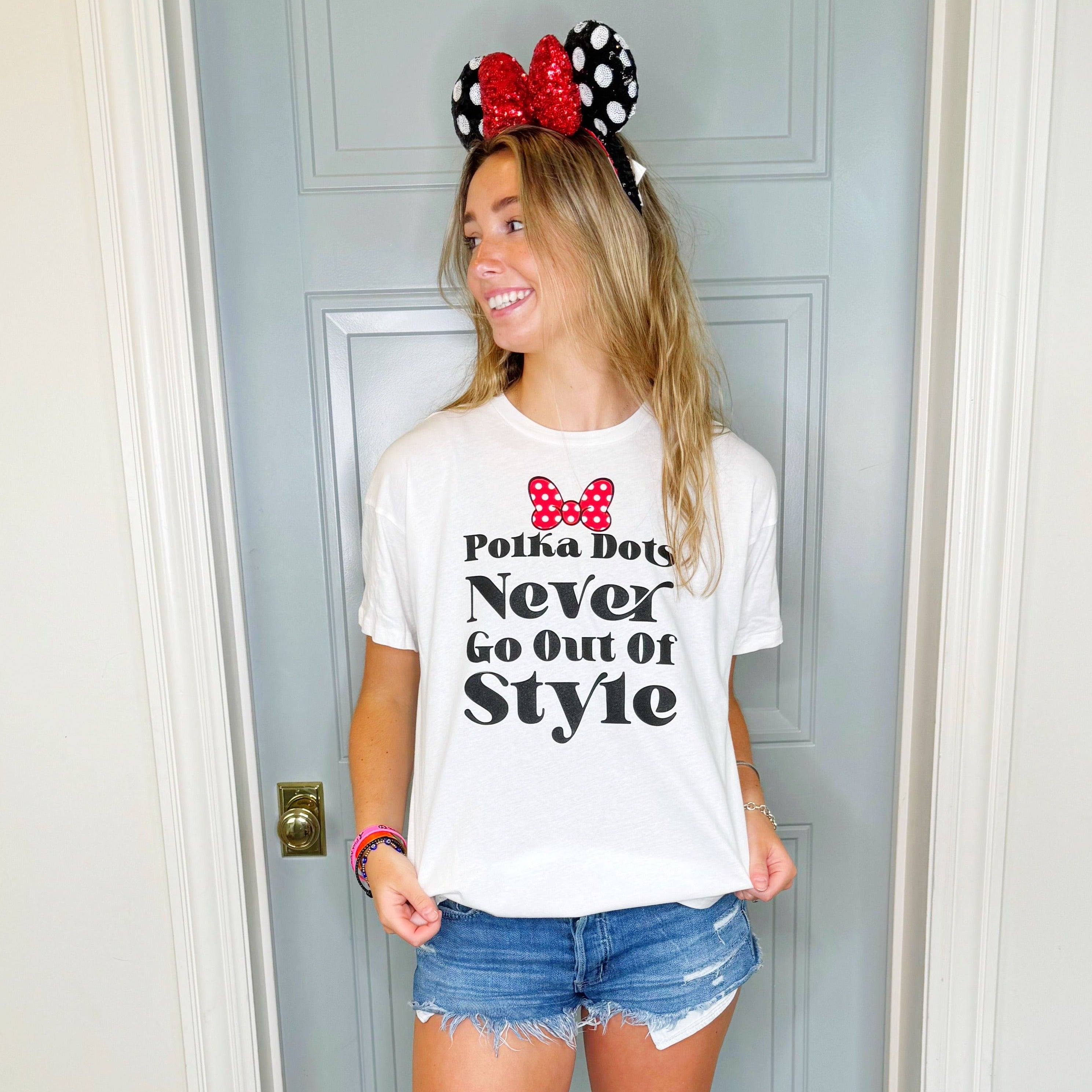 Polka Dots Never Go Out of Style Y&A Tee