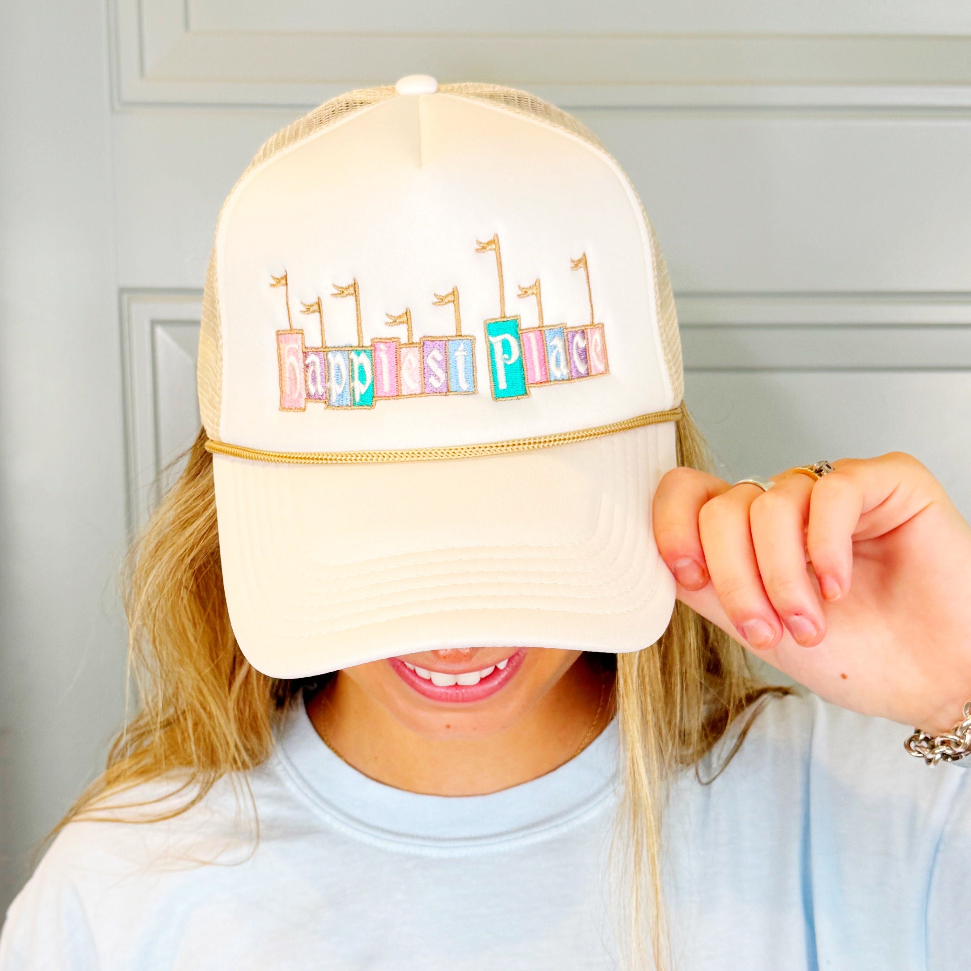 Happiest Place Trucker Hat