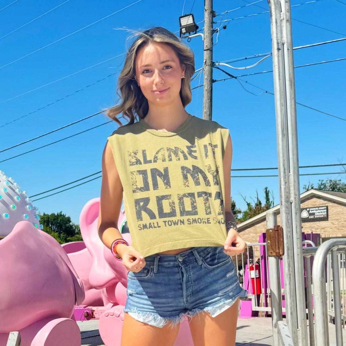 Blame It on My Roots Tank
