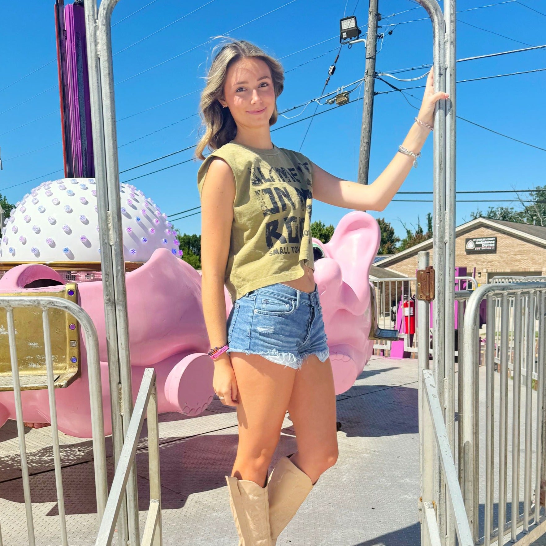 Blame It on My Roots Tank