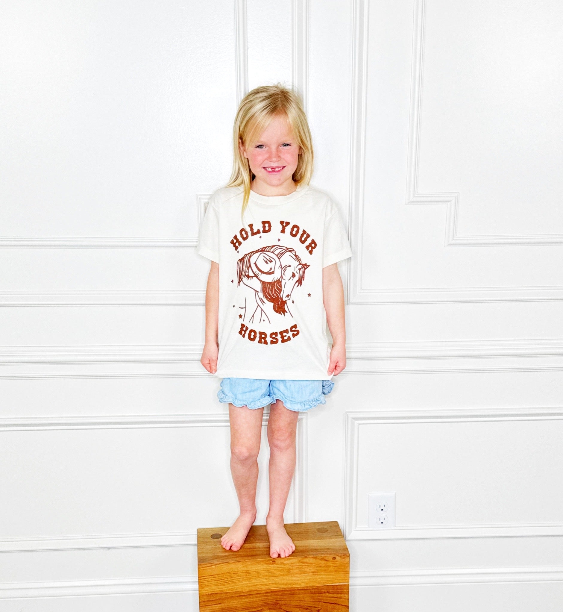 Hold Your Horses Youth & Adult Tee