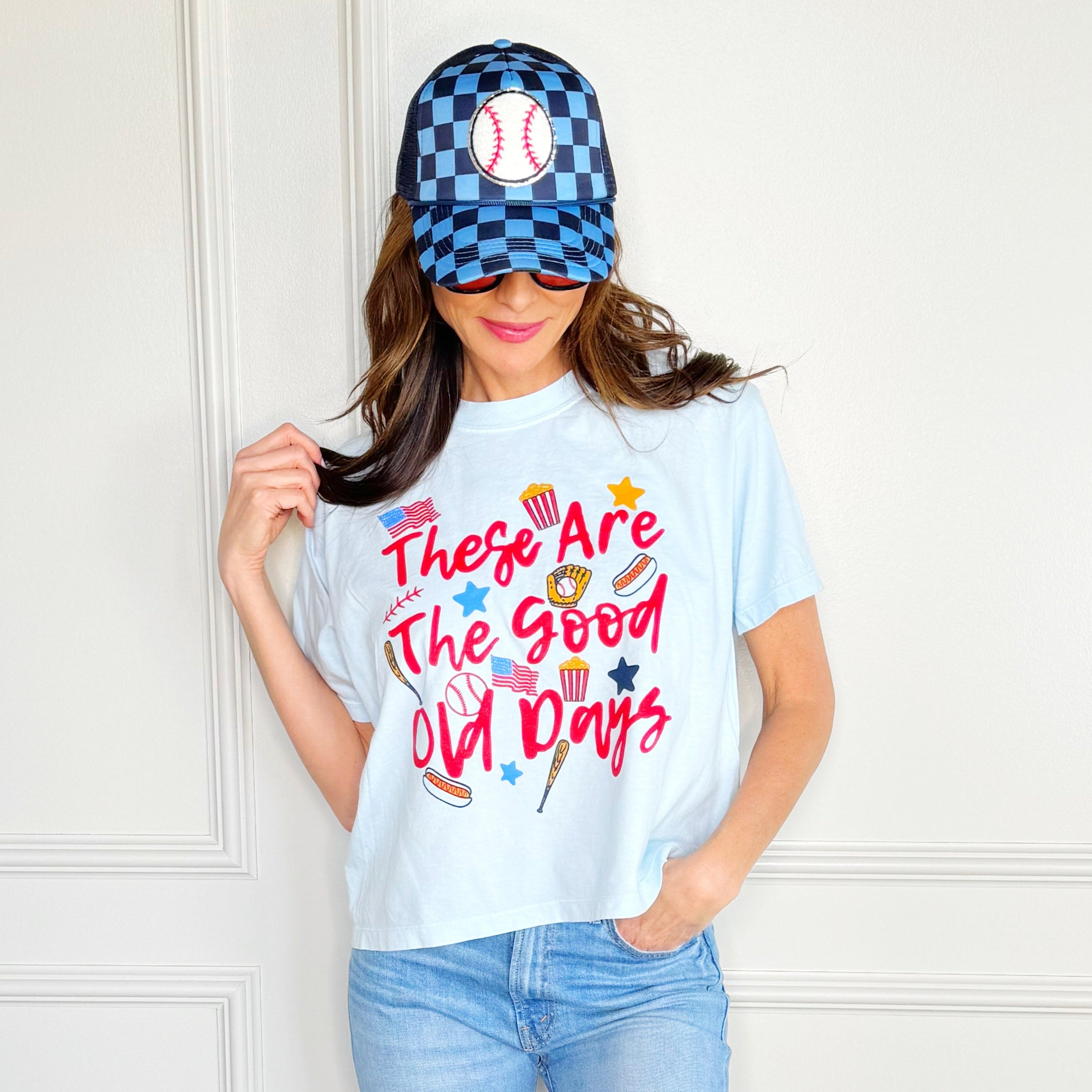 These Are the Good Old Days Cropped Tee