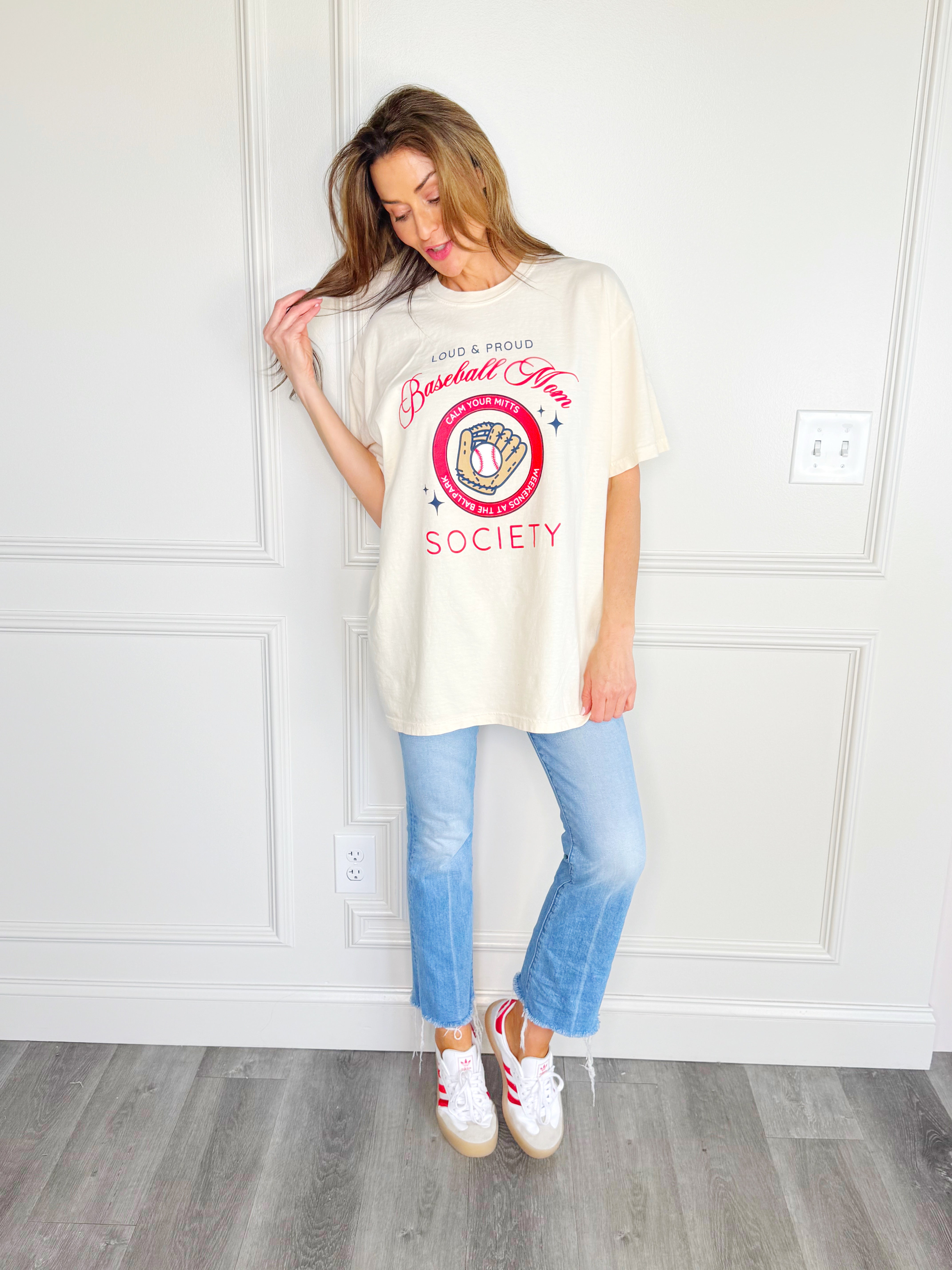 Baseball Mom Society Tee