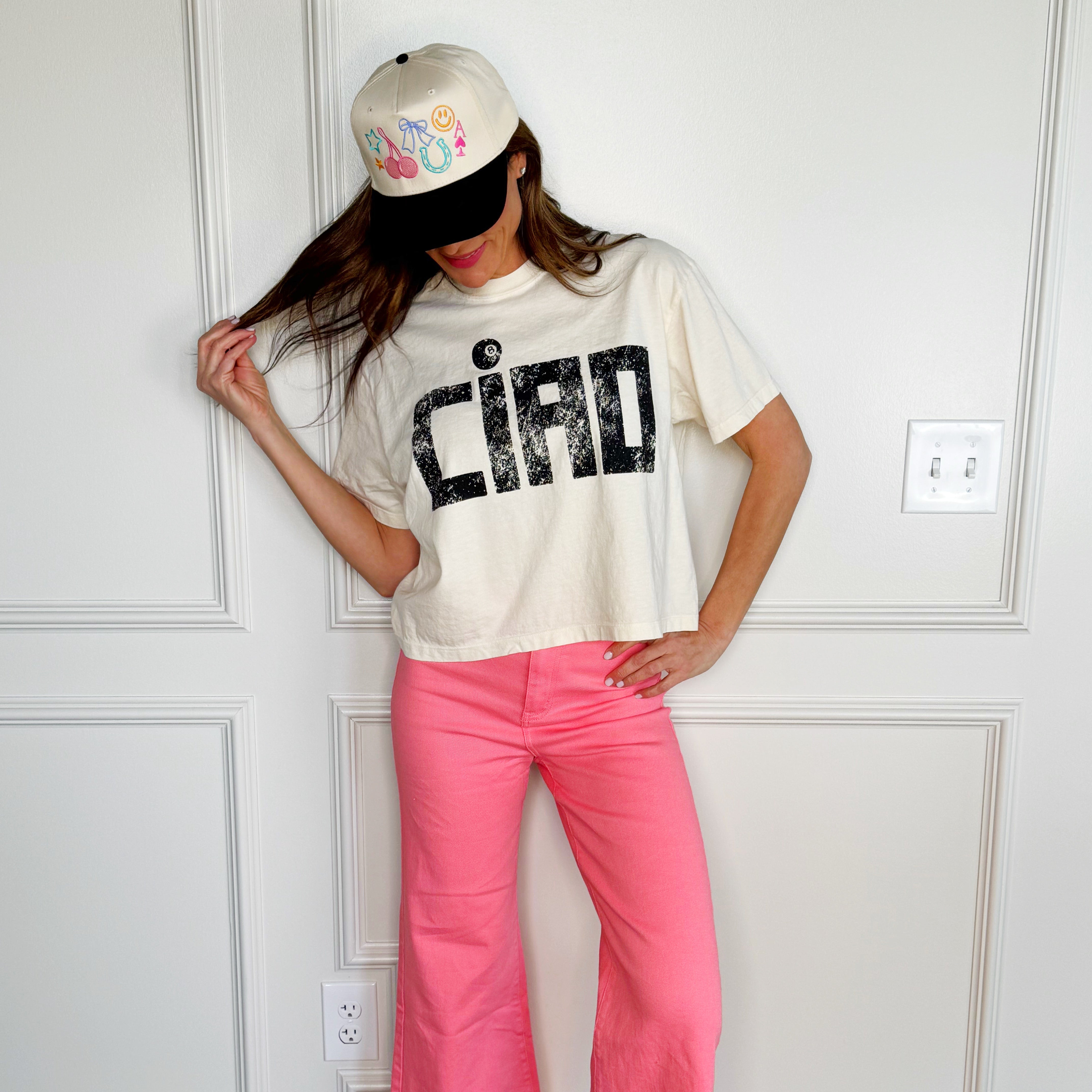 Ciao Cropped Tee