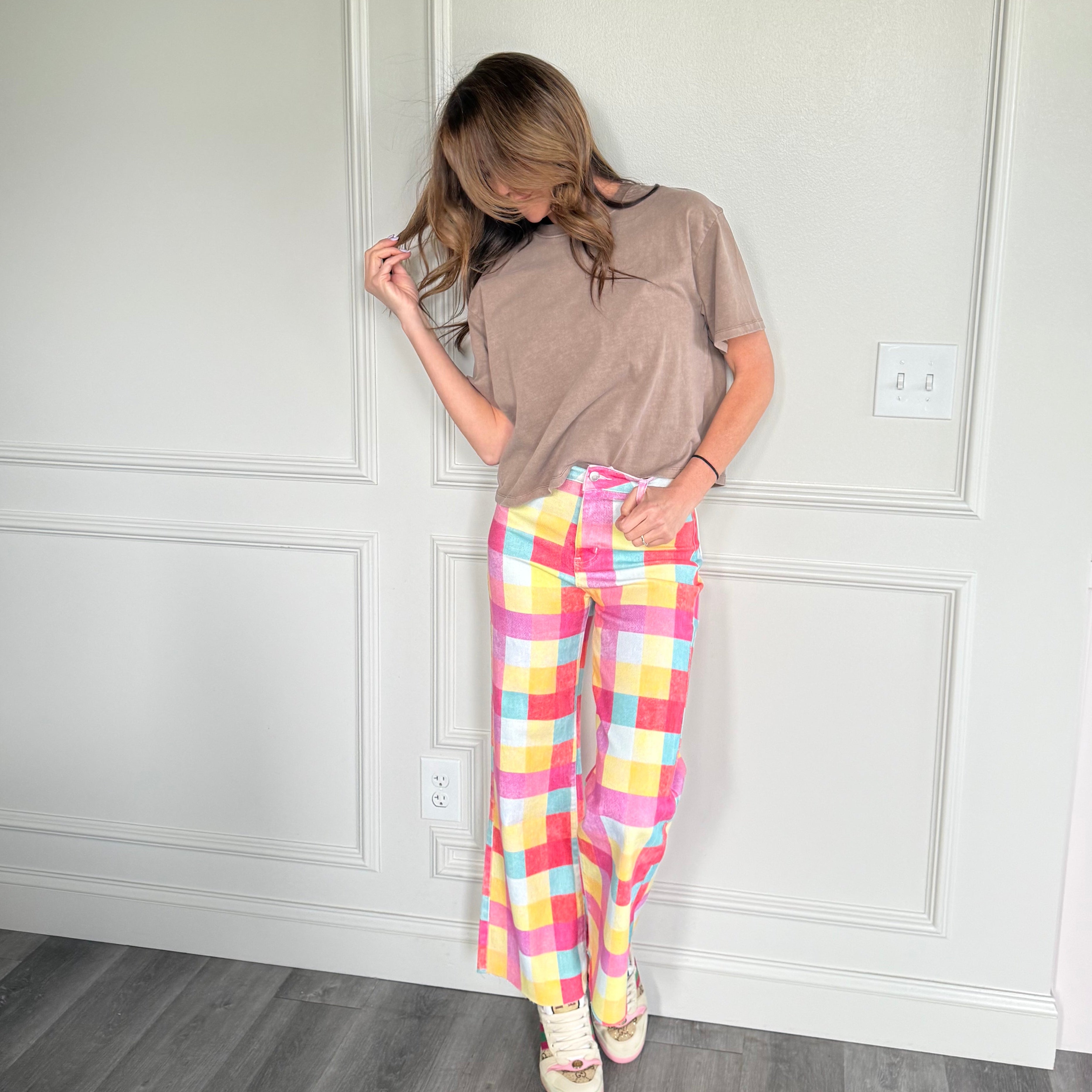 Madras Mosaic Denim - Pre Order