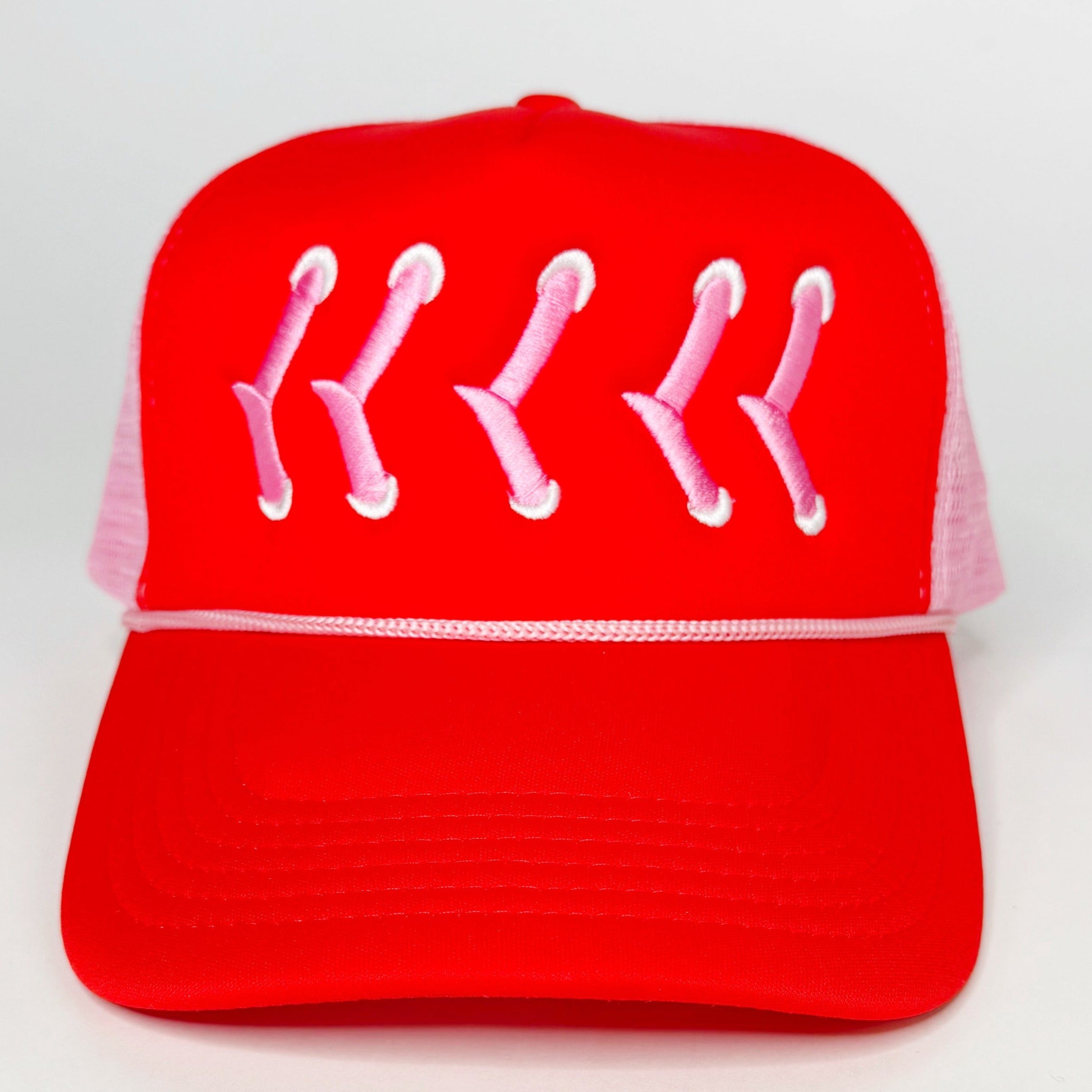 Baseball Stitch Trucker Hat
