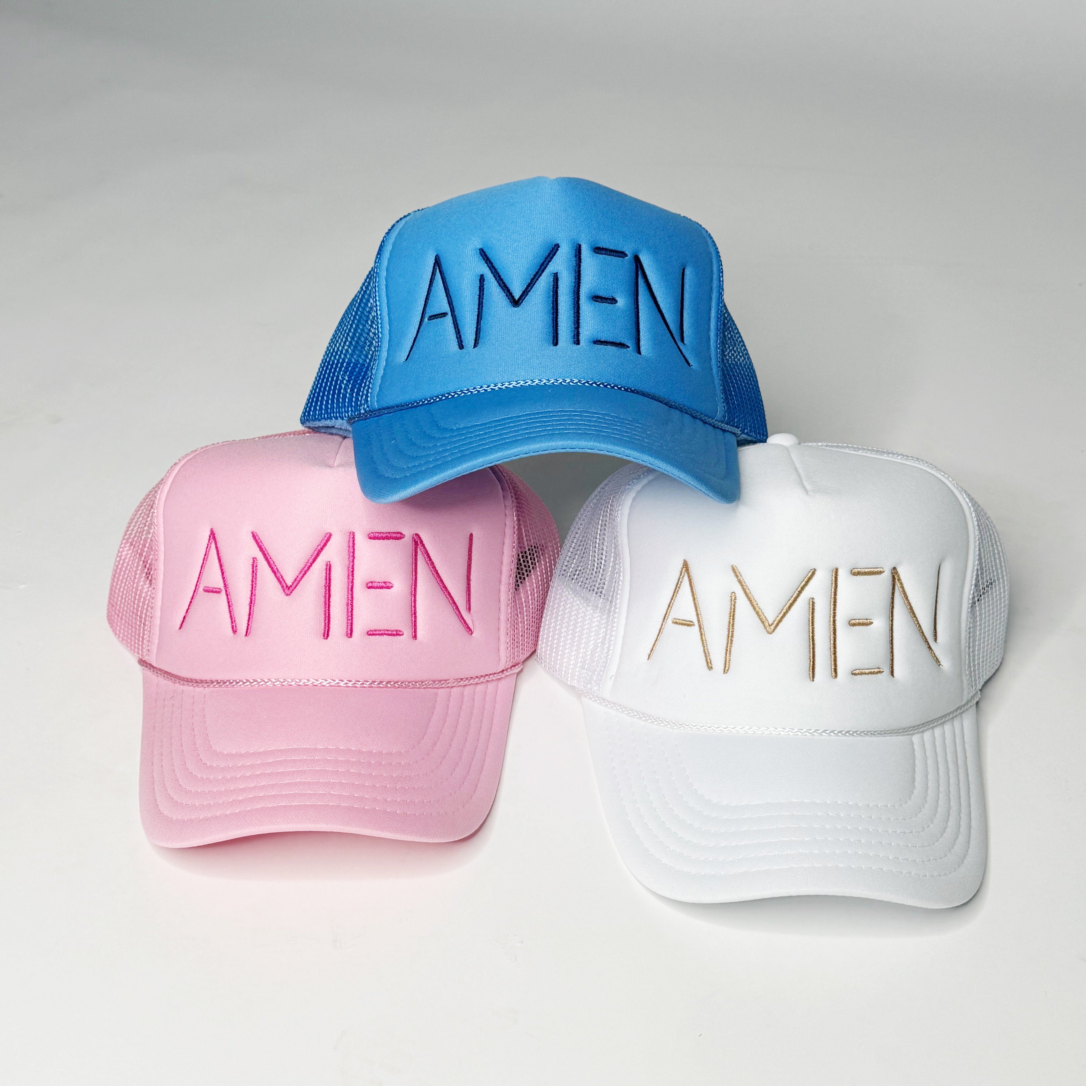 Amen Trucker Hats