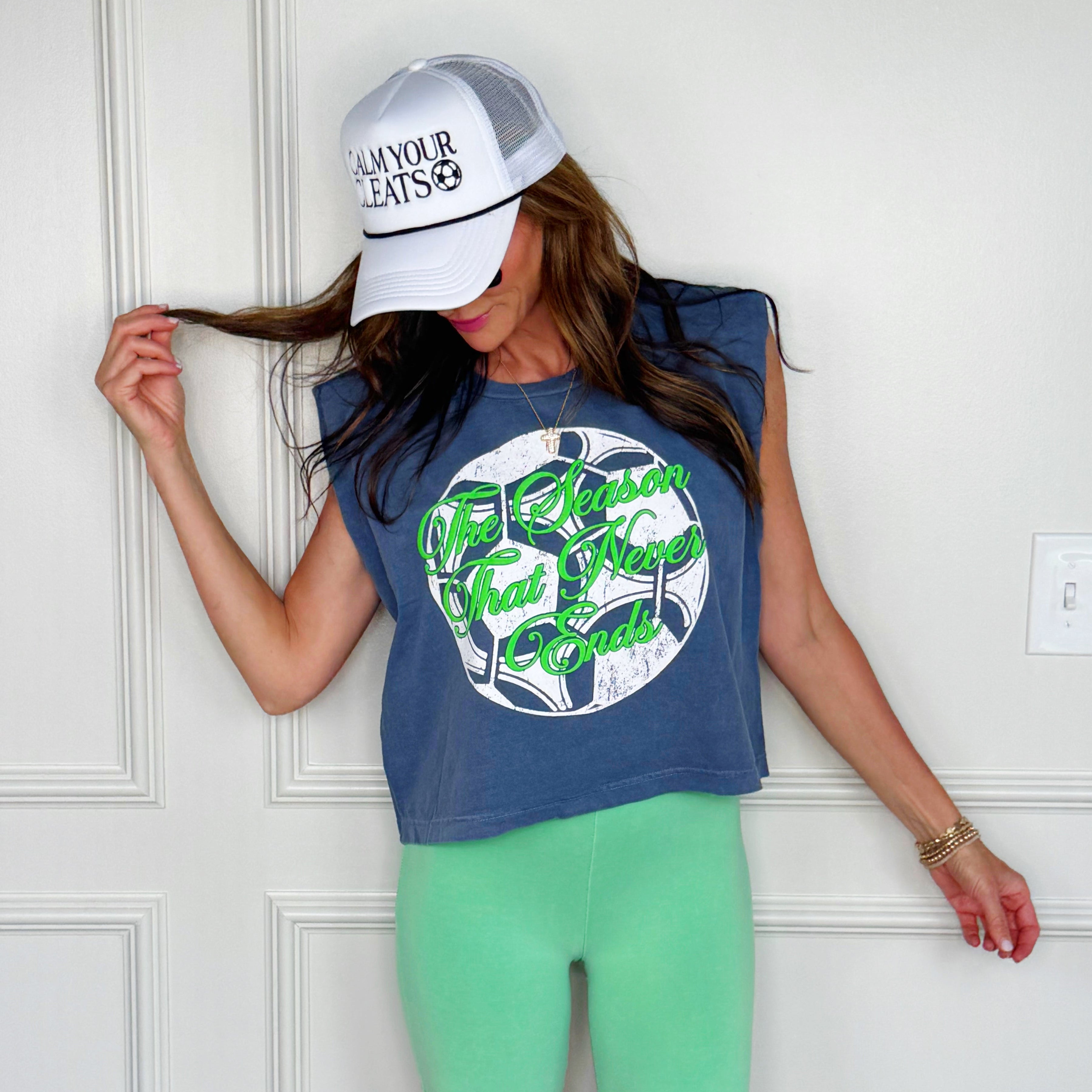 Season That Never End Soccer Tank