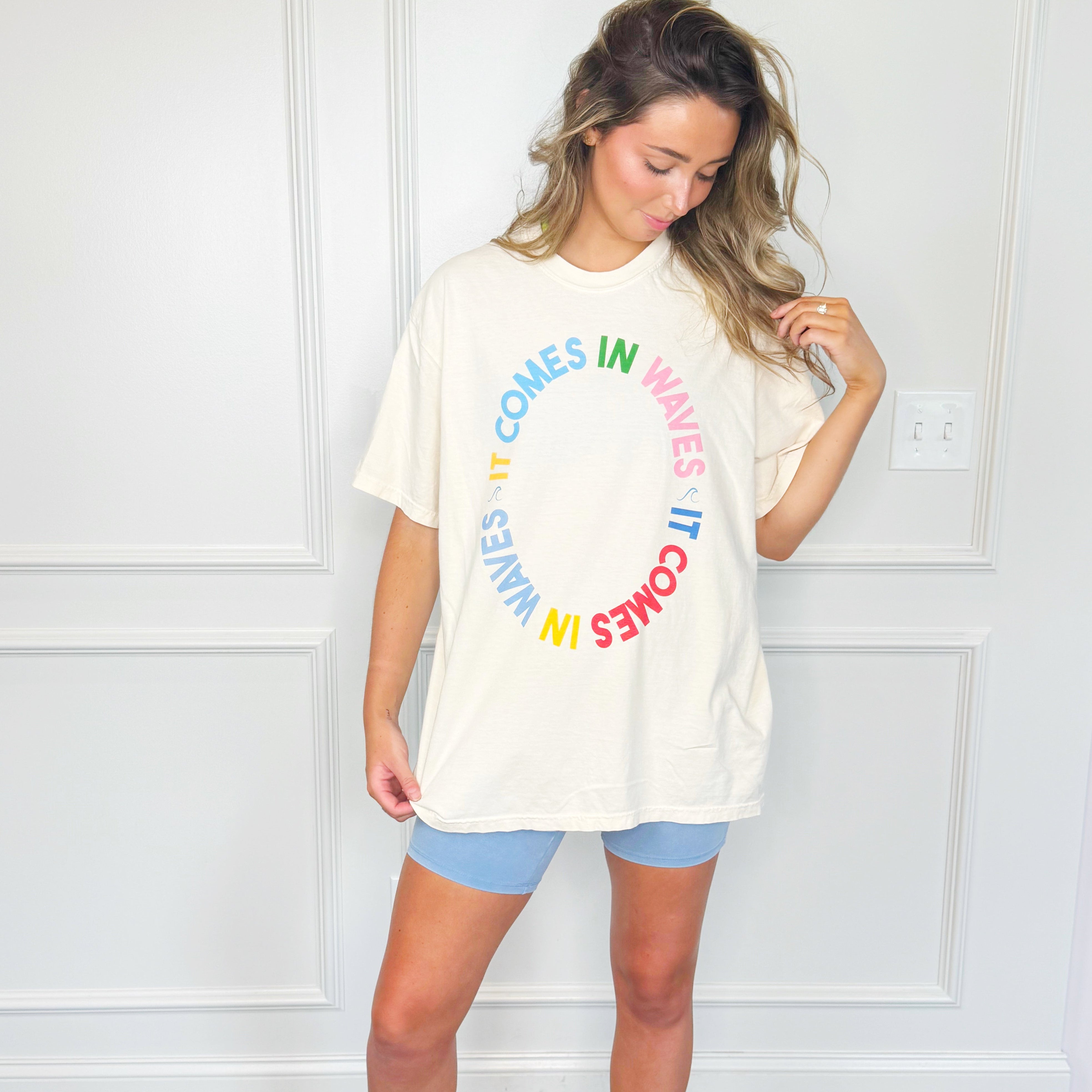It Comes In Waves Tee