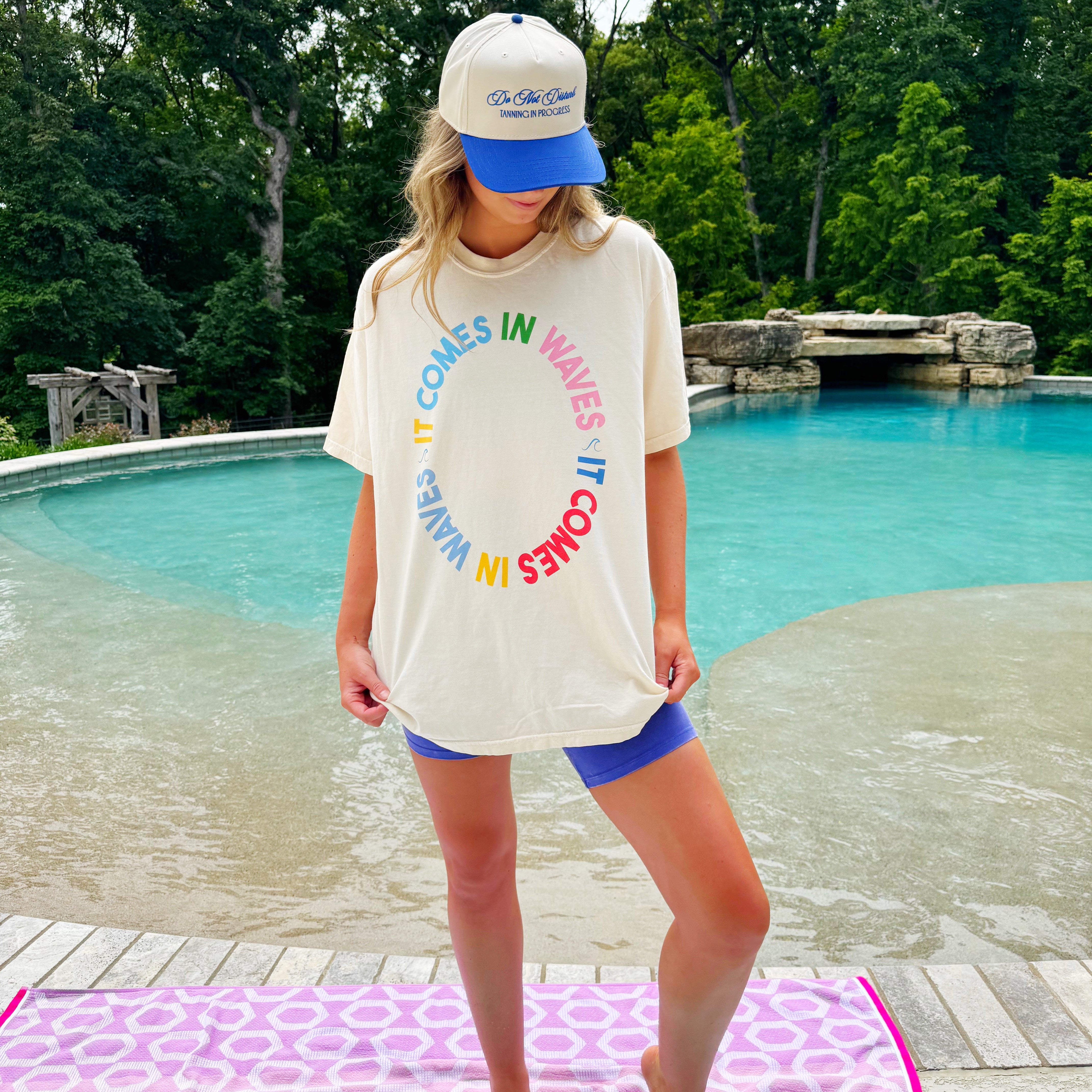 It Comes In Waves Tee
