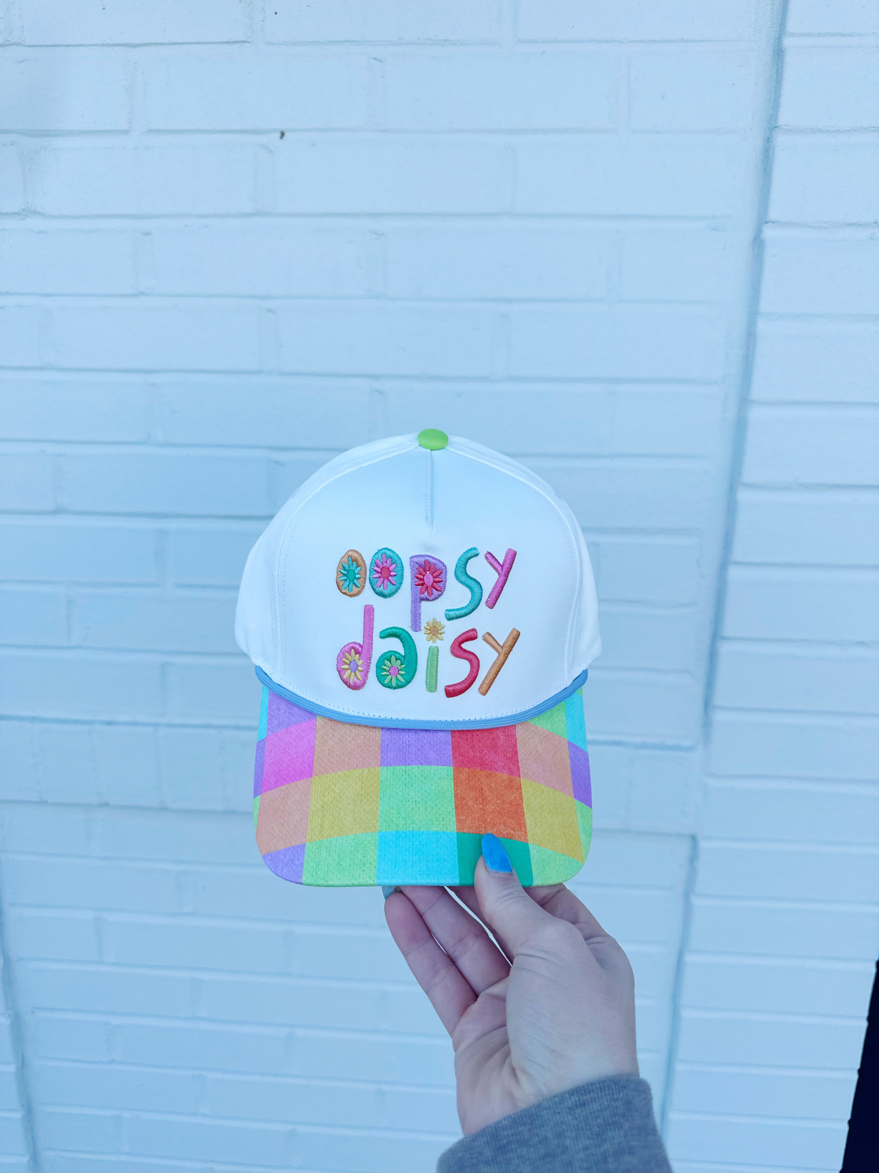 Oopsy Daisy Floral Hat - Pre Order