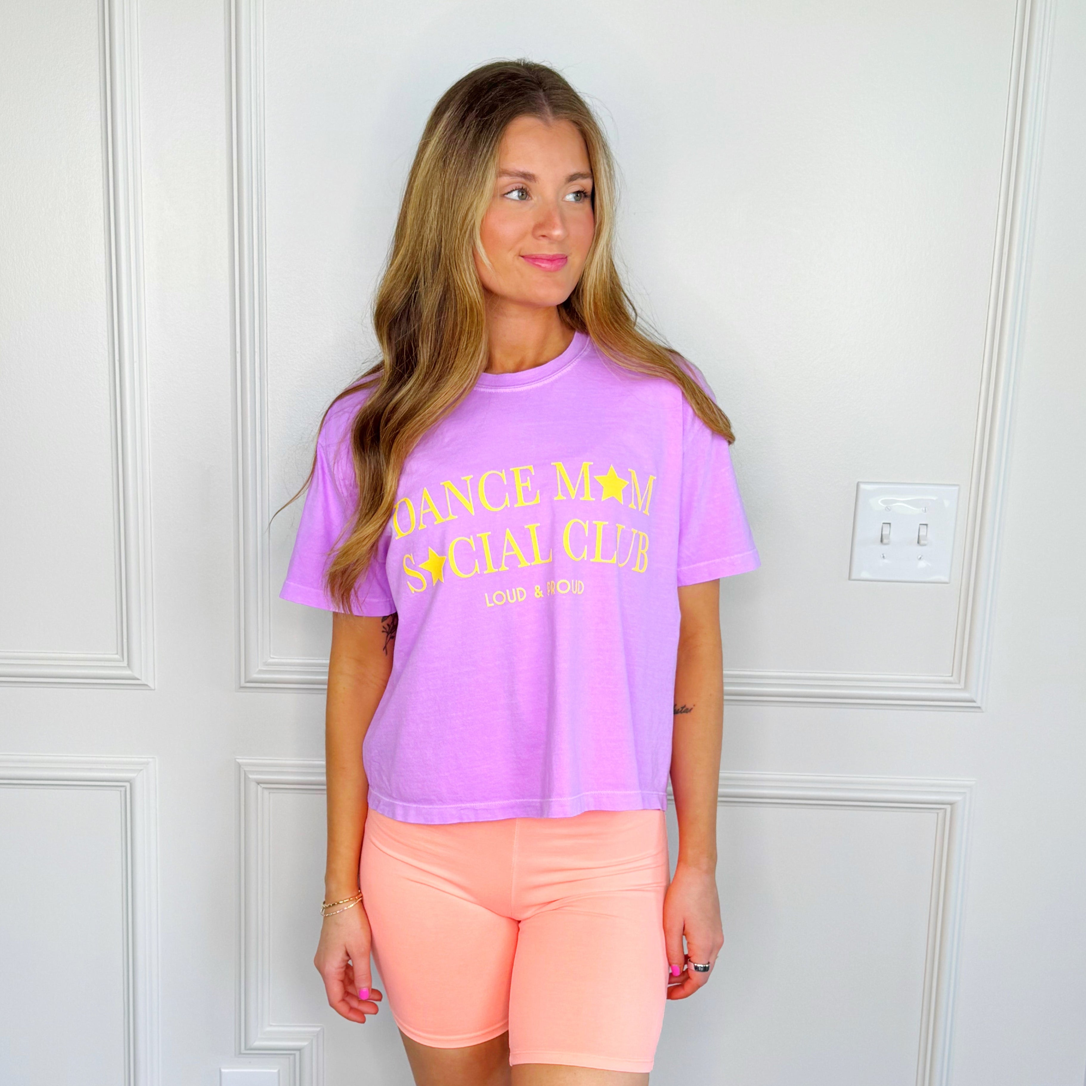 Dance Mom Social Club Cropped Tee