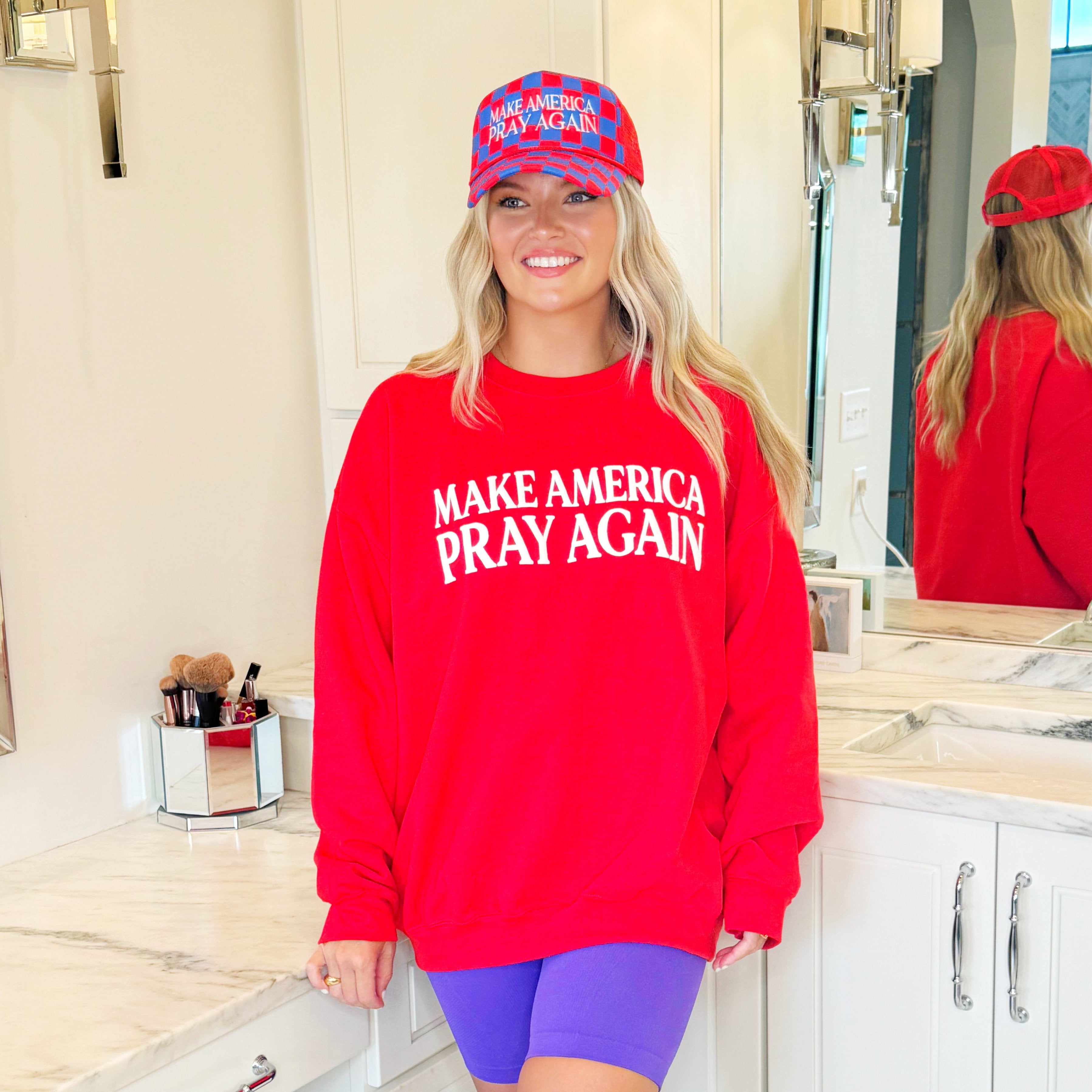Puff Make America Pray Again Sweatshirt