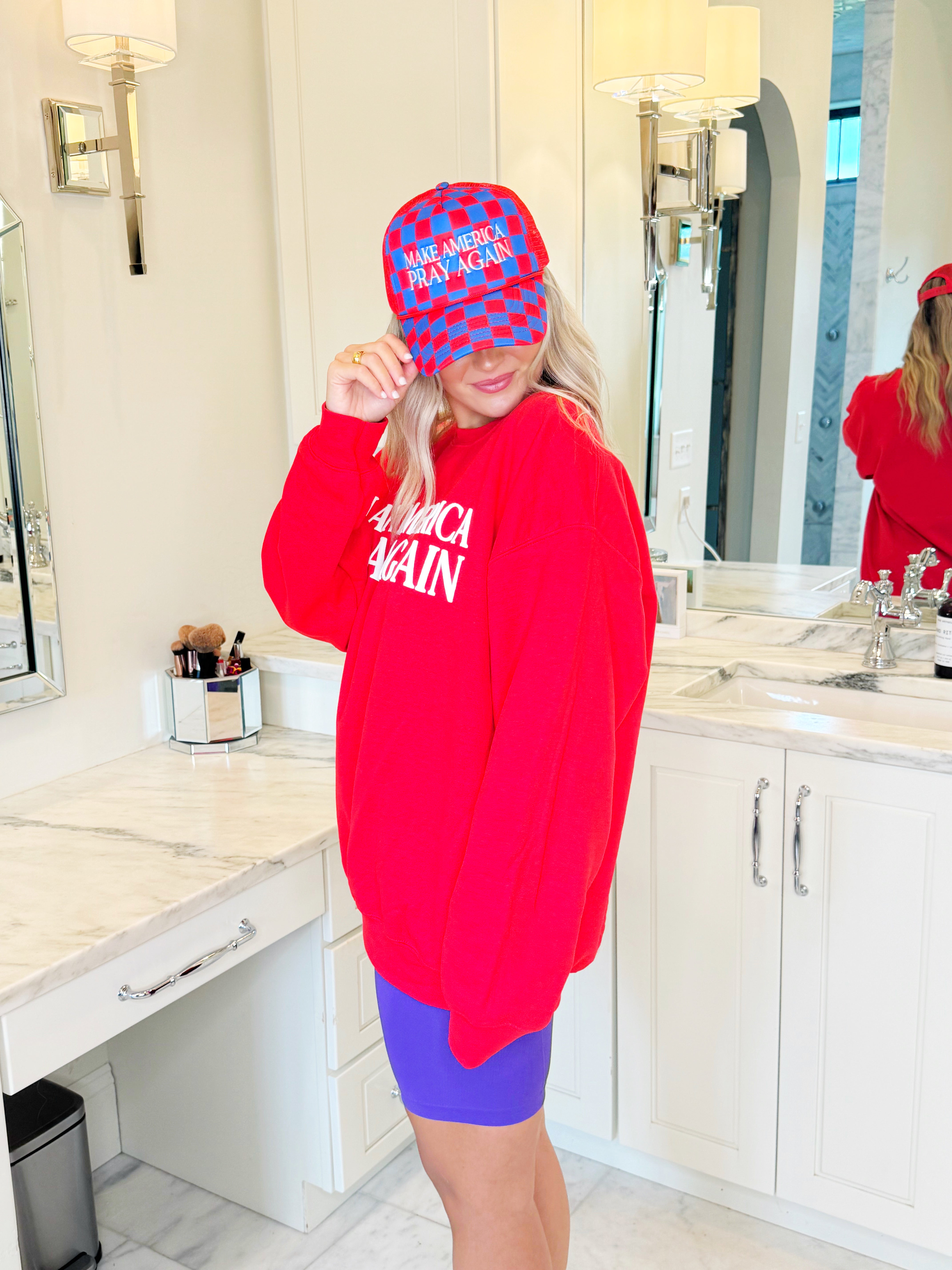 Puff Make America Pray Again Sweatshirt