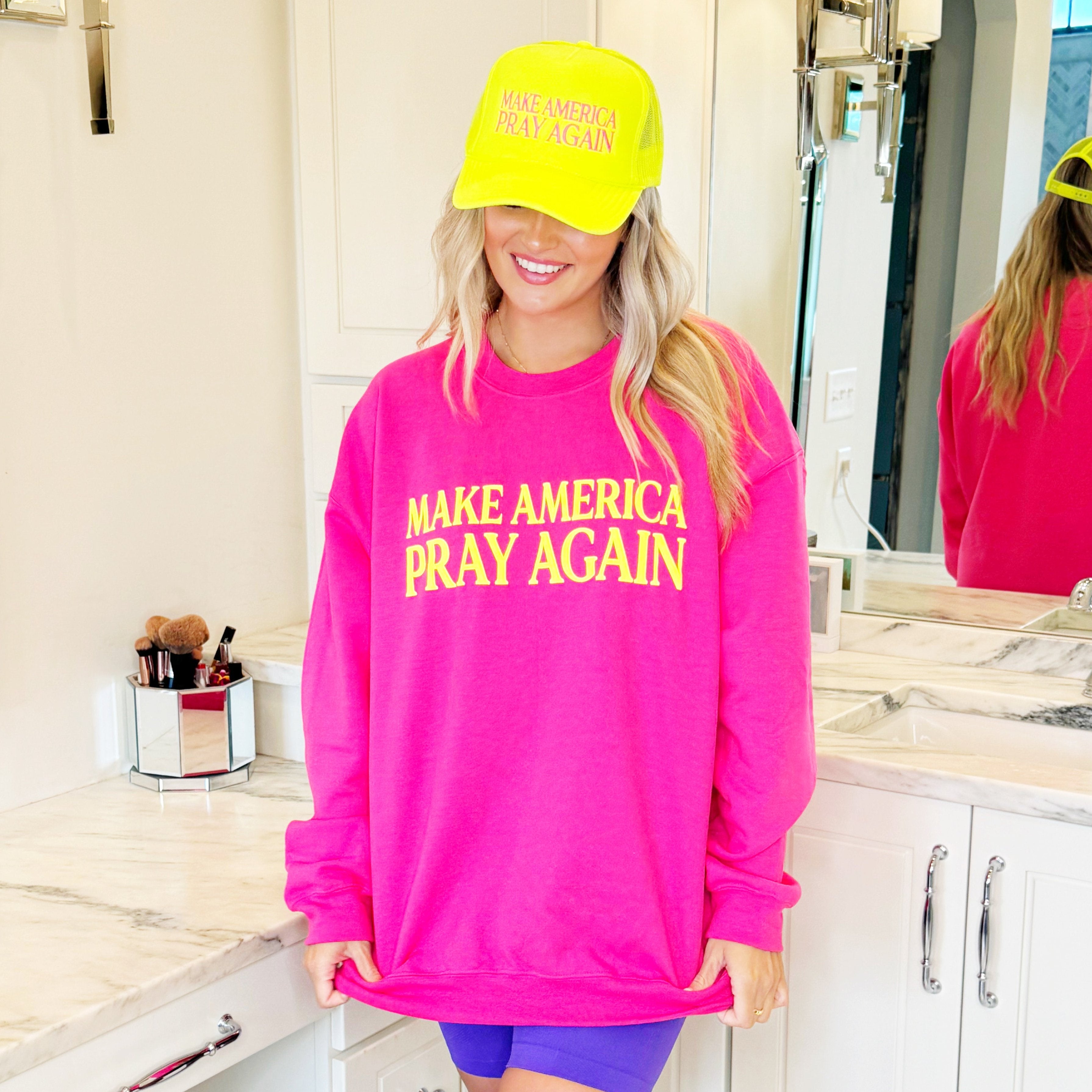Puff Make America Pray Again Sweatshirt