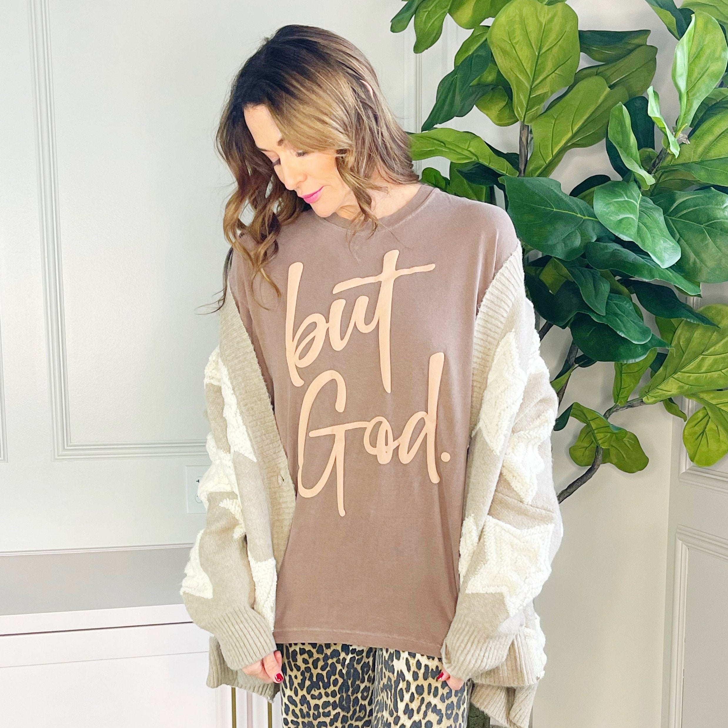 Puff But God Espresso Tee