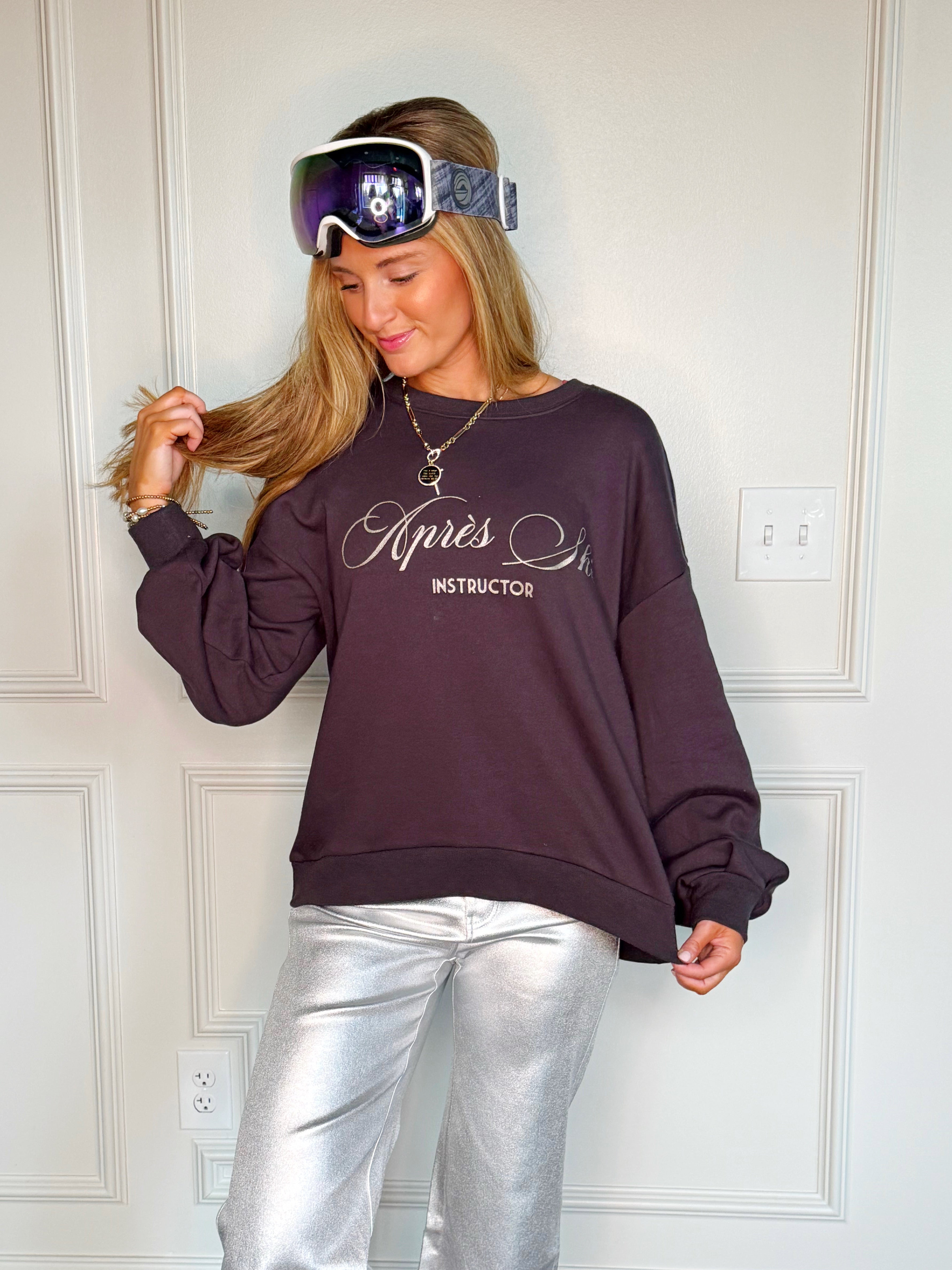 Après Ski Instructor Poppy & Pine Sweatshirt