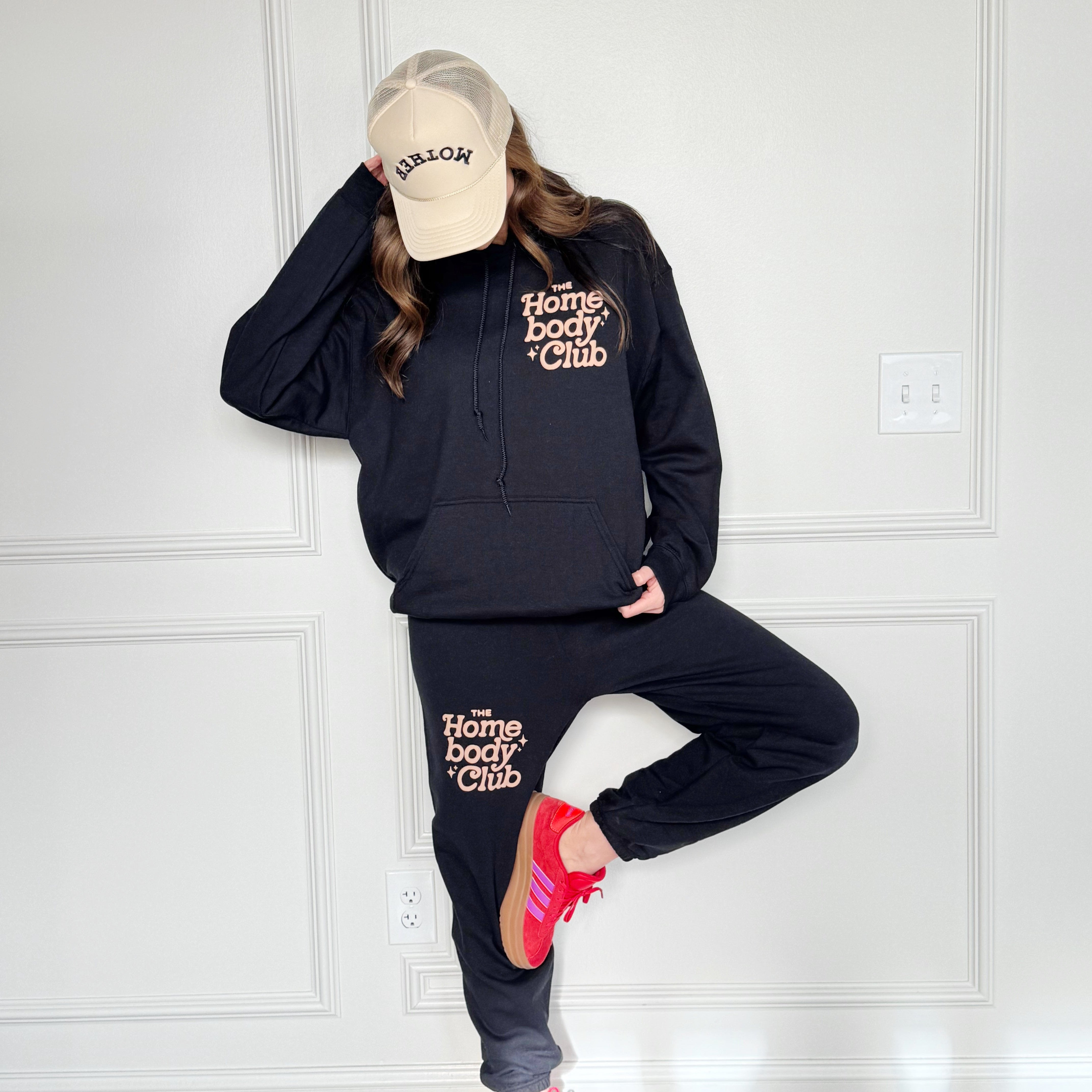 Puff Homebody Club Black Hoodie