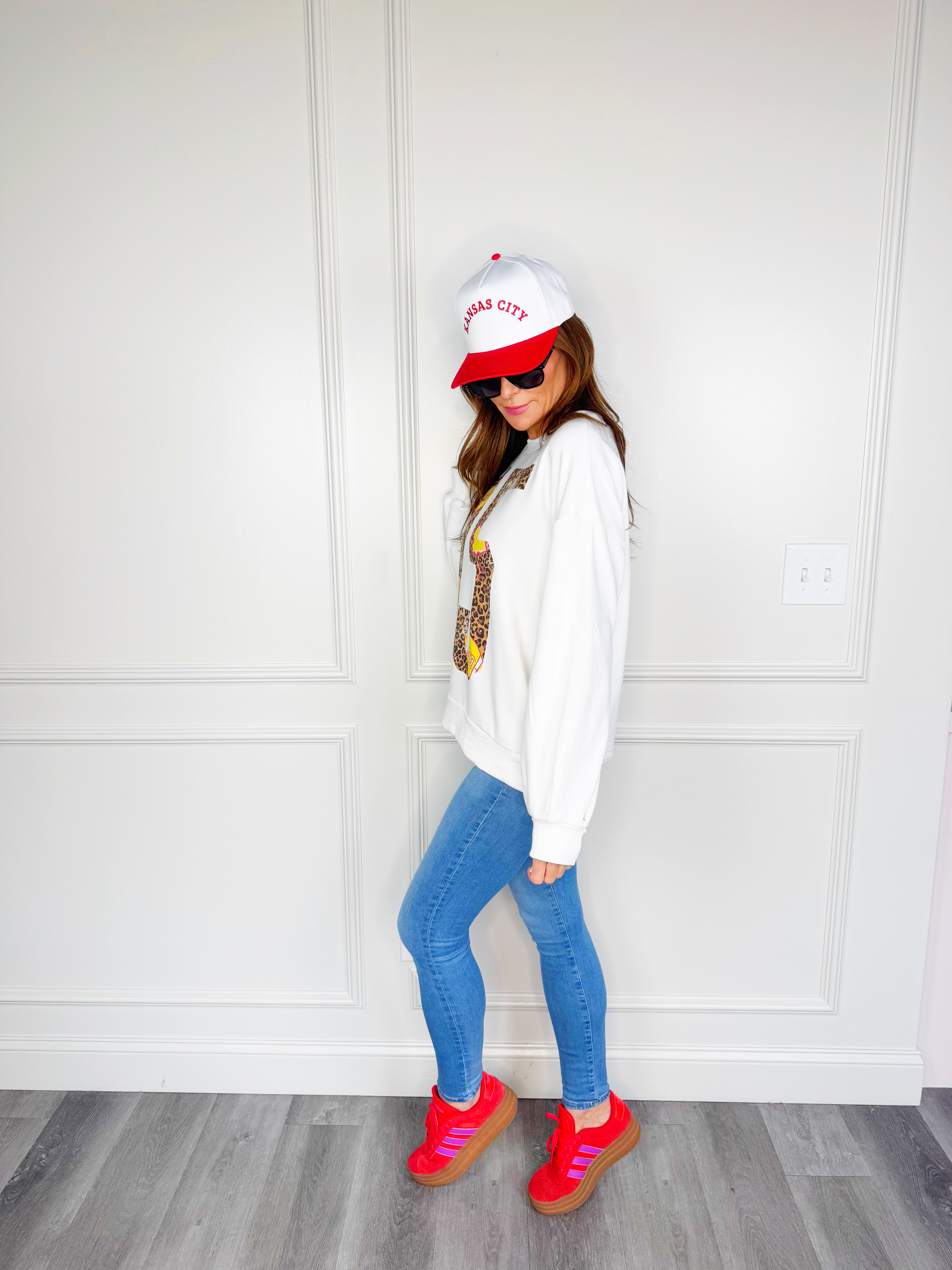 15 Football Leopard KC Y&A Sweatshirt