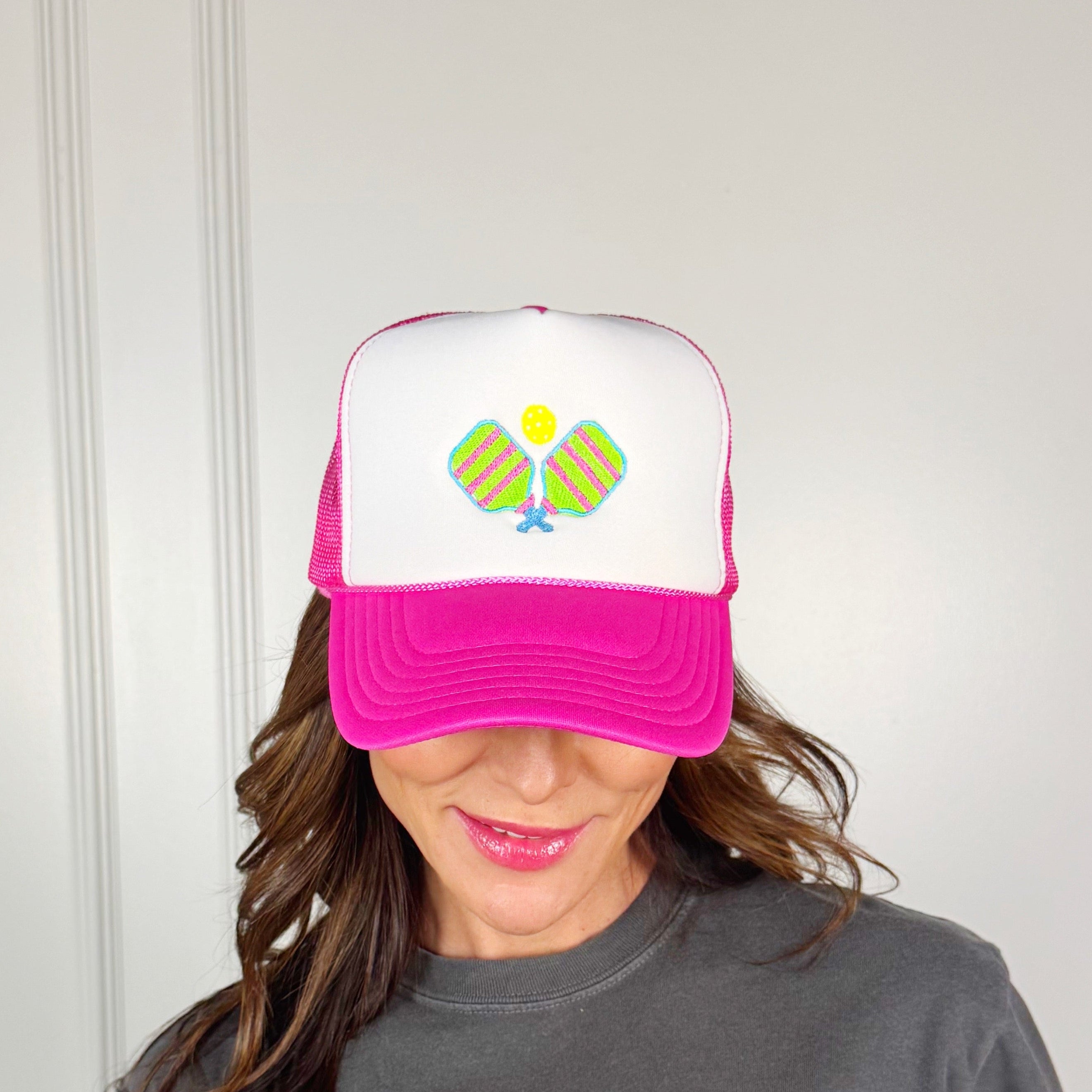 Pickleball Paddles Trucker Hat