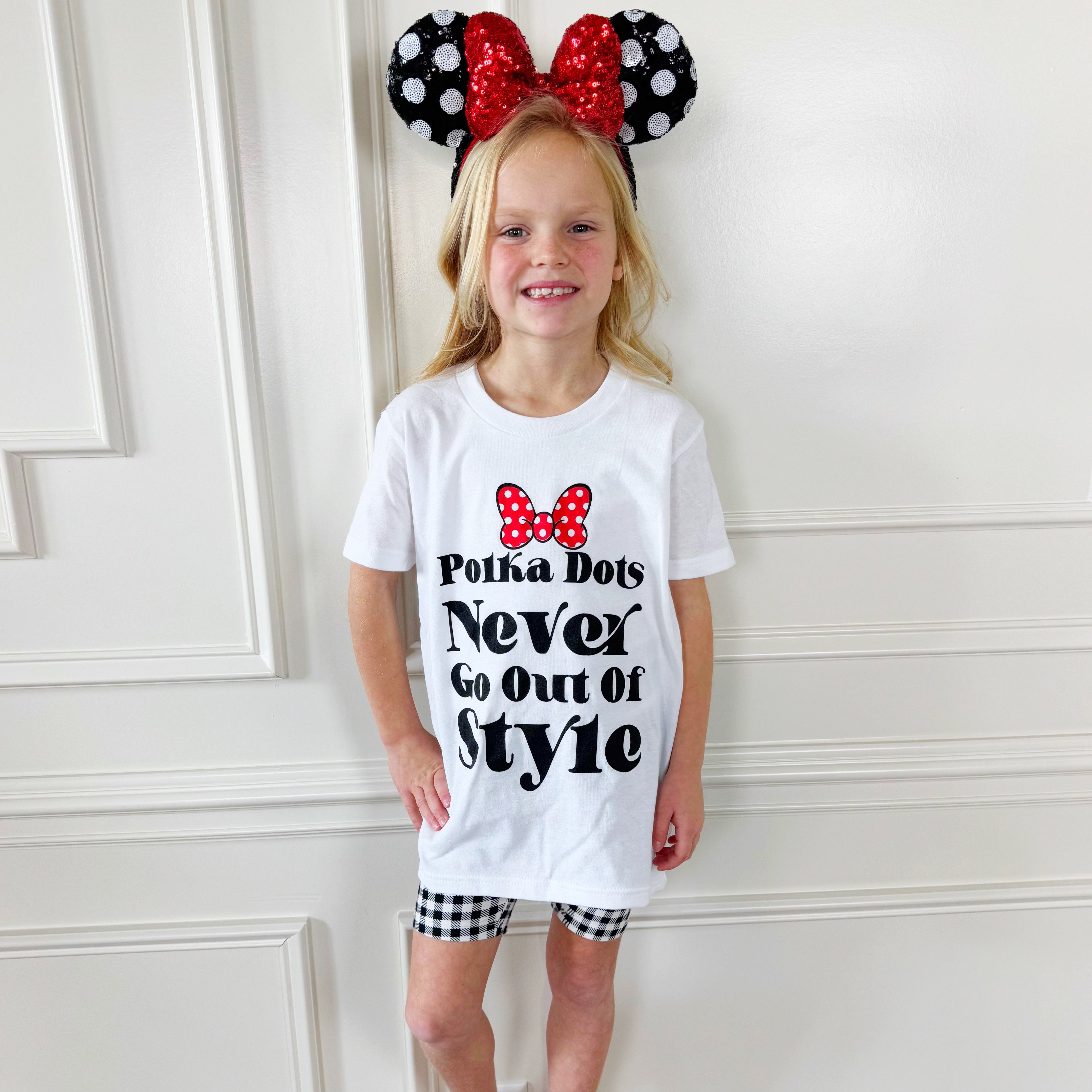 Polka Dots Never Go Out of Style Y&A Tee