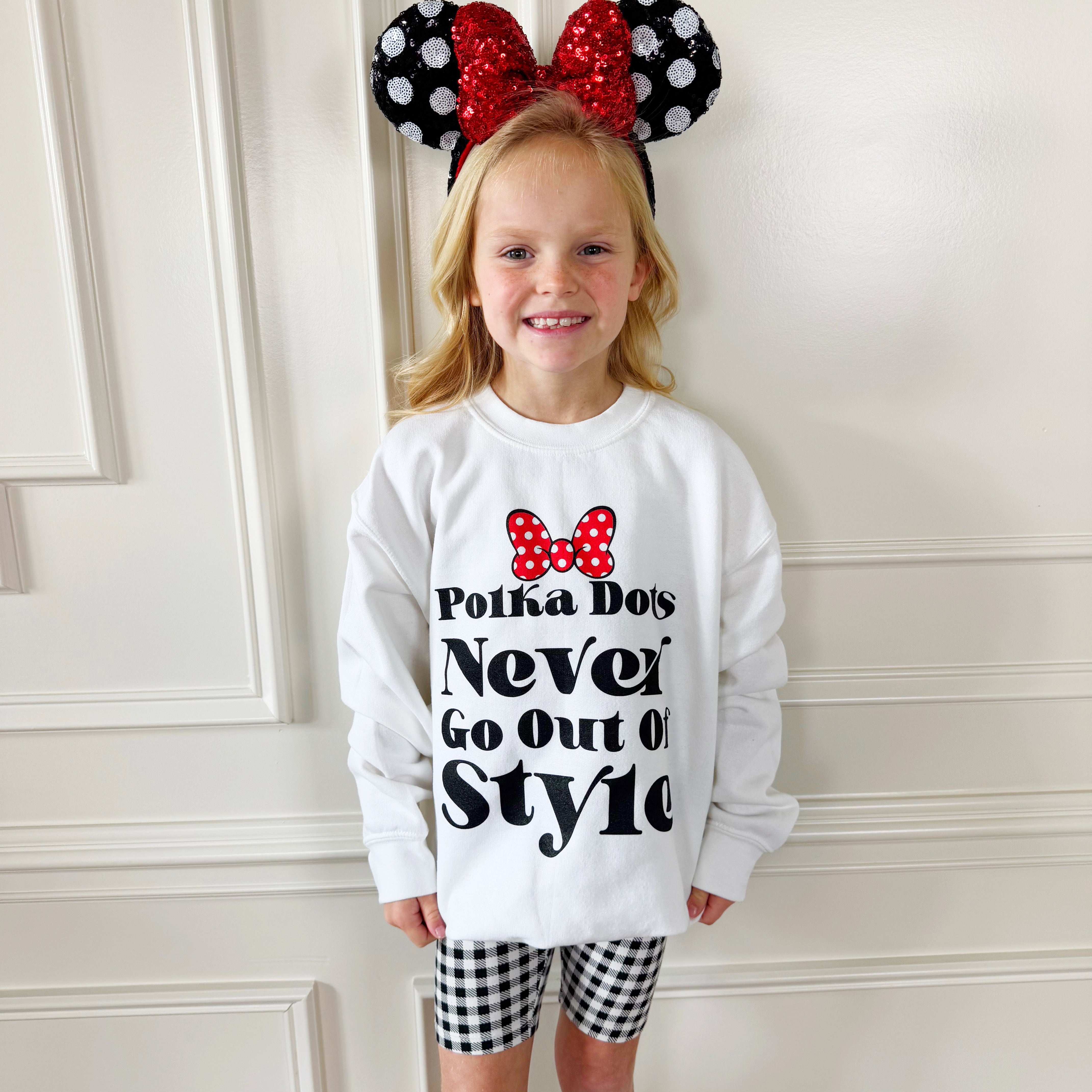 Polka Dots Never Go out of Style Youth & Adult Sweatshirt