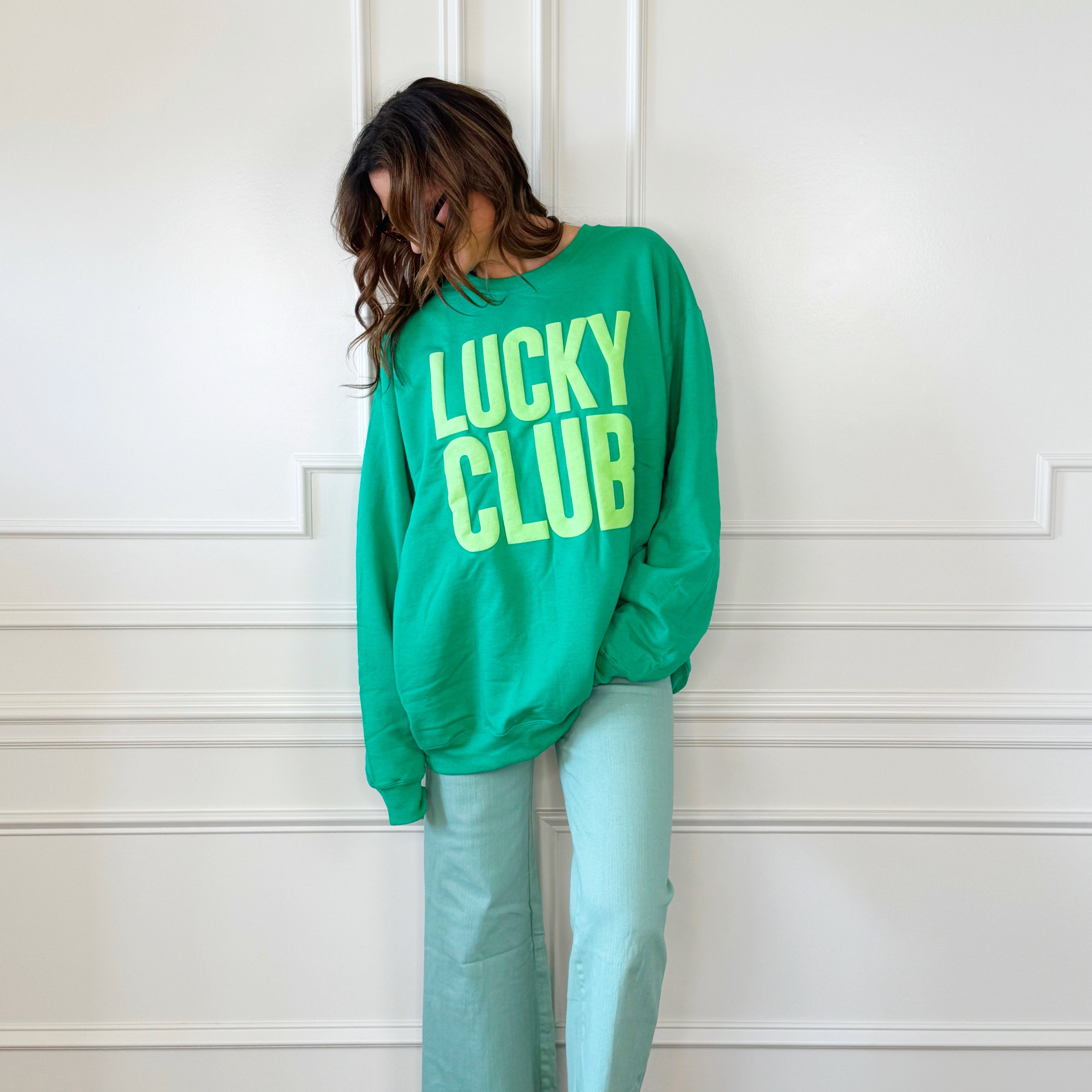 Puff Lucky Club Youth and Adult Sweatshirt