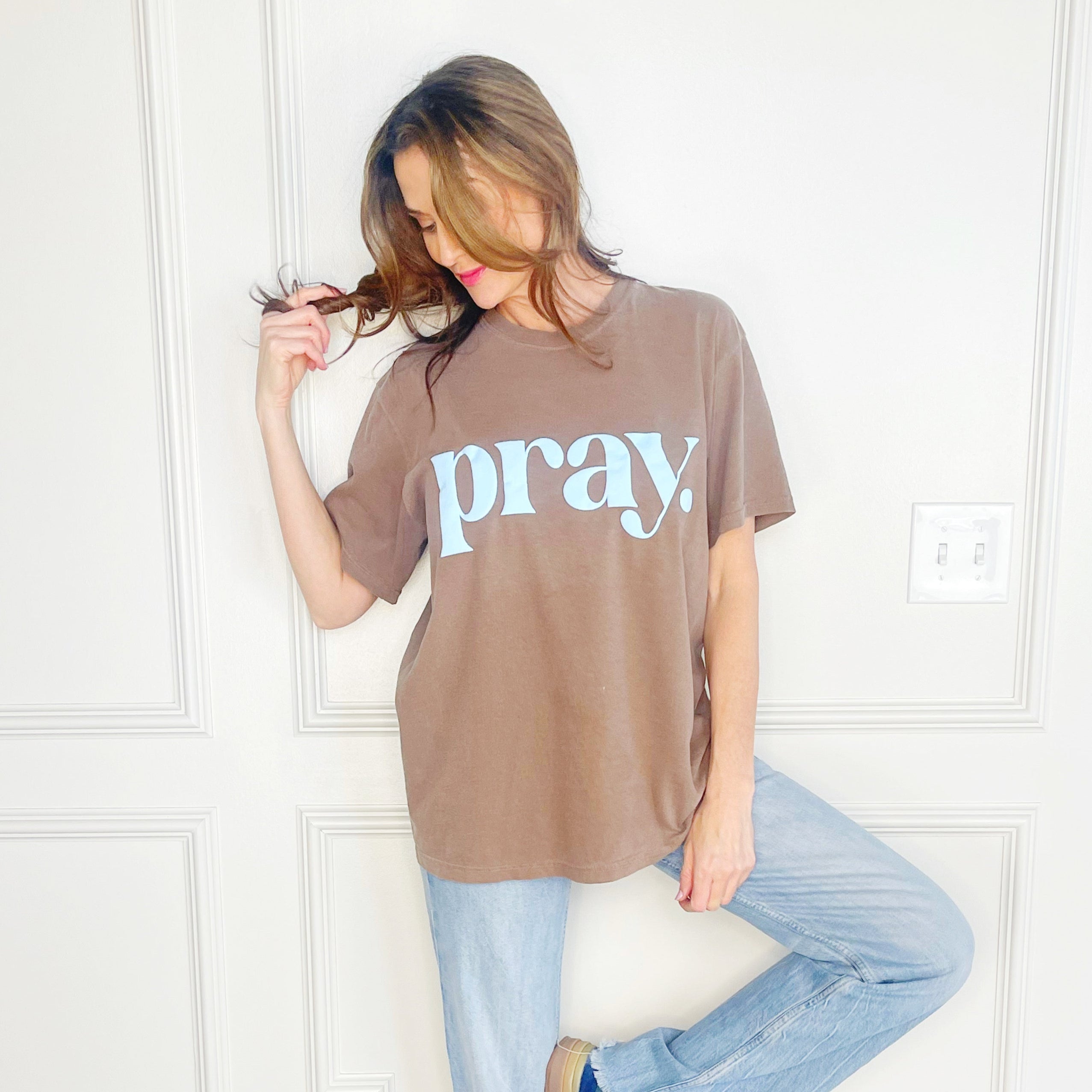 pray. Puff Tee
