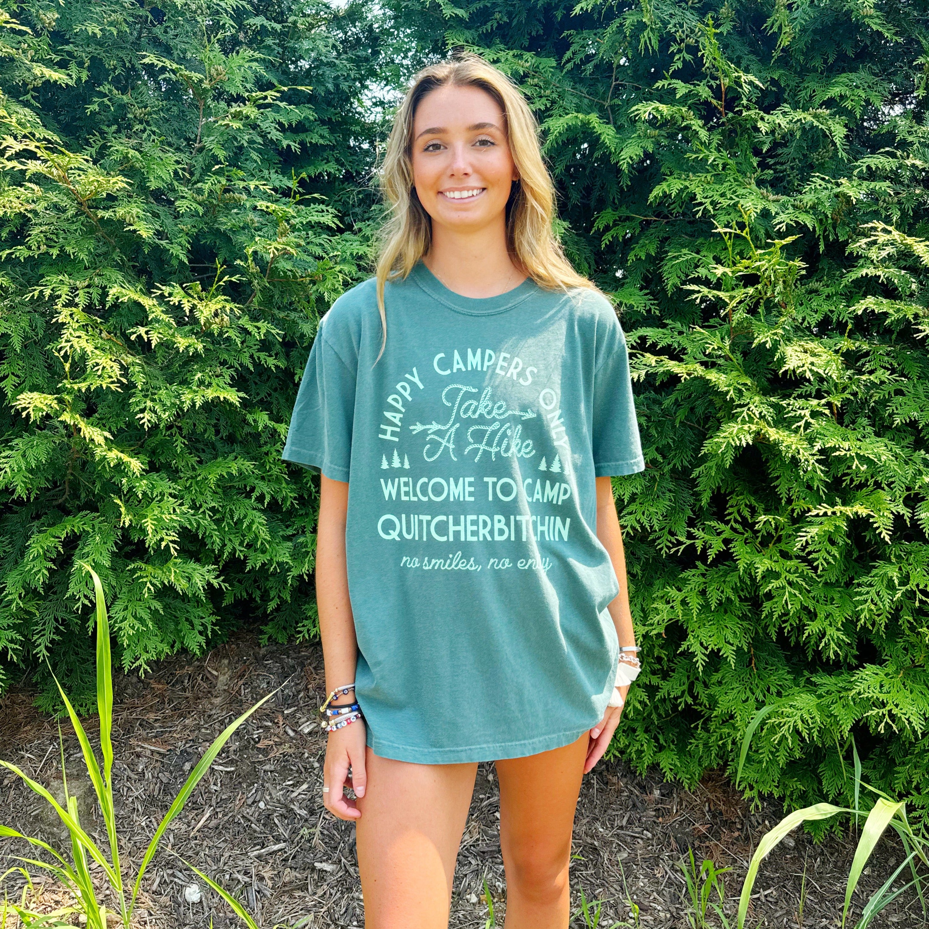 Happy Campers Only Tee