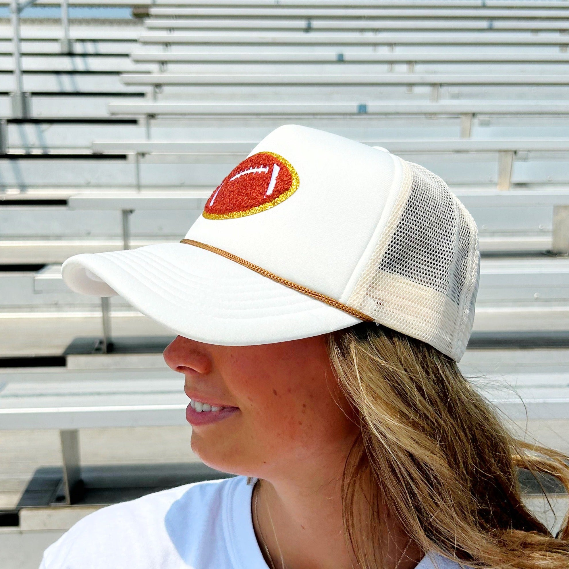 Football Patch P&P Trucker Hat