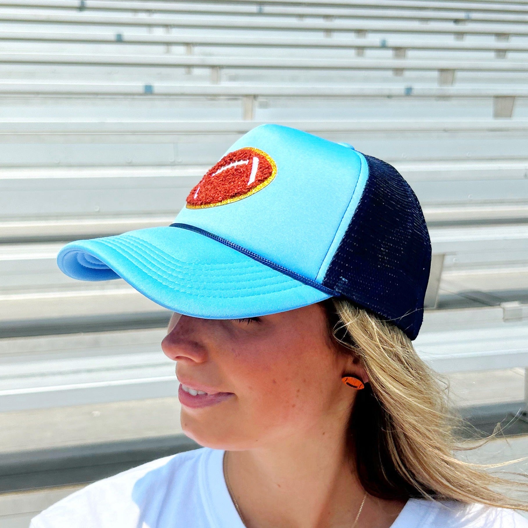 Football Patch P&P Trucker Hat