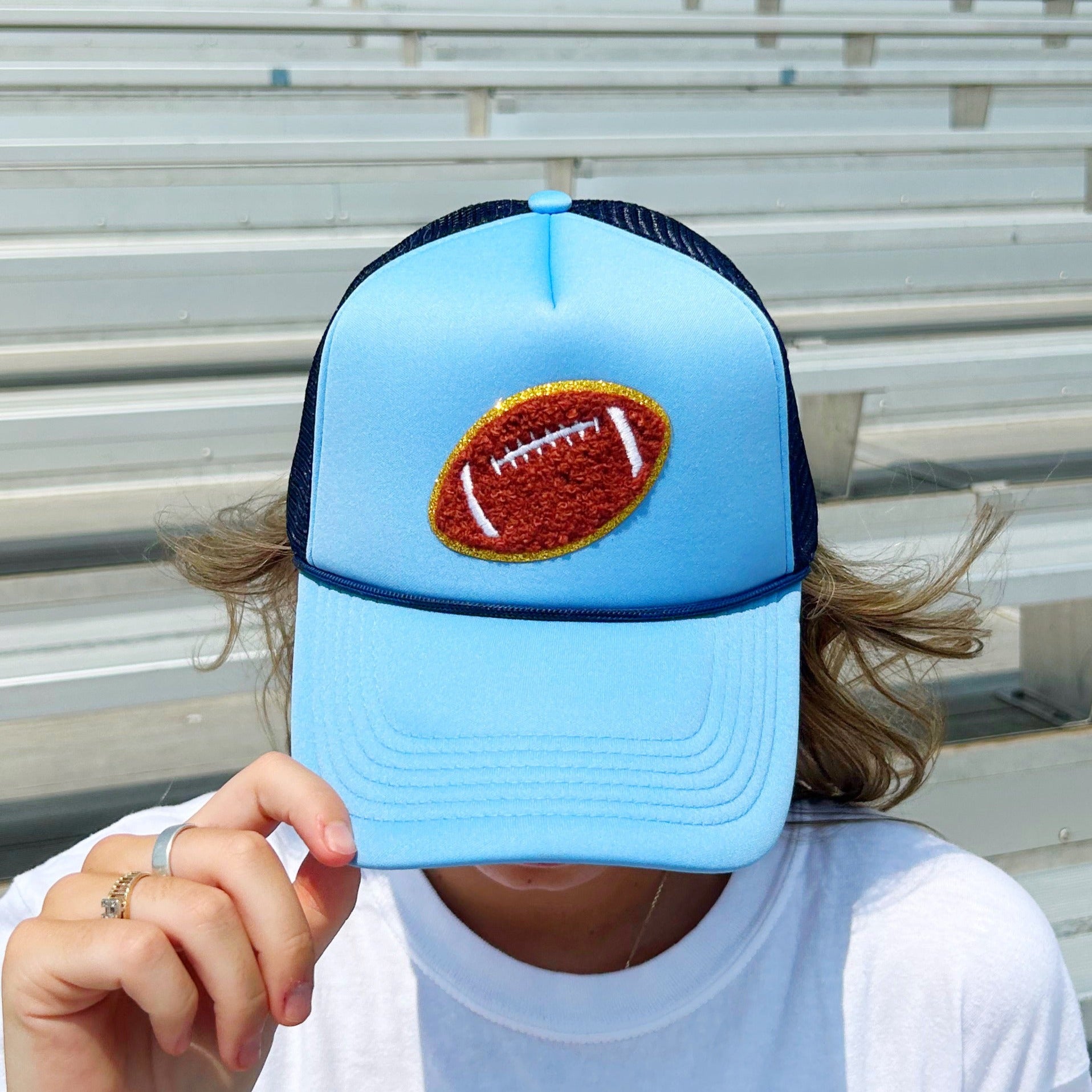 Football Patch P&P Trucker Hat