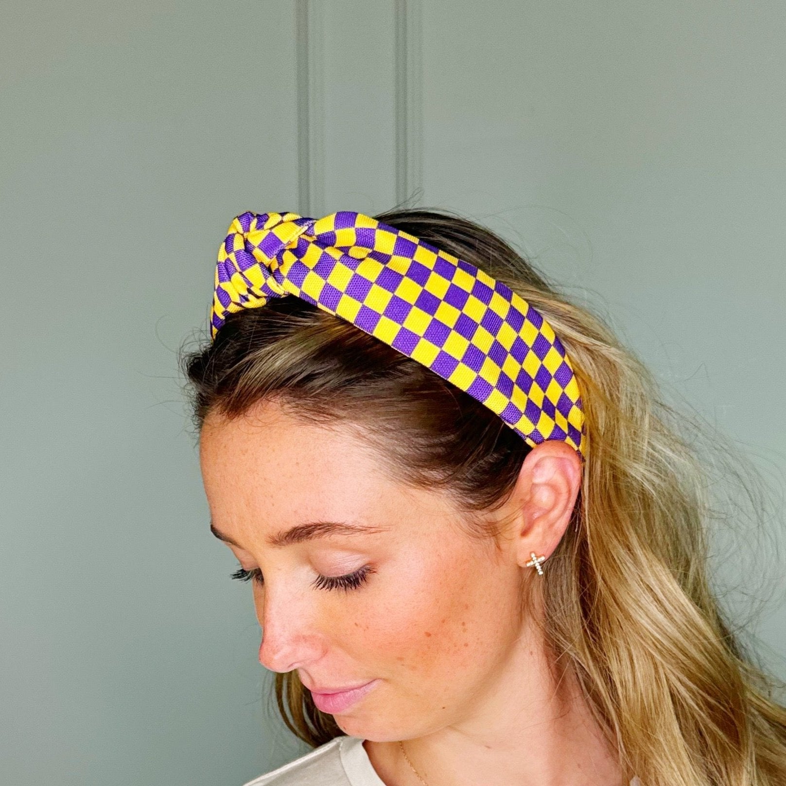 Checkered Headbands