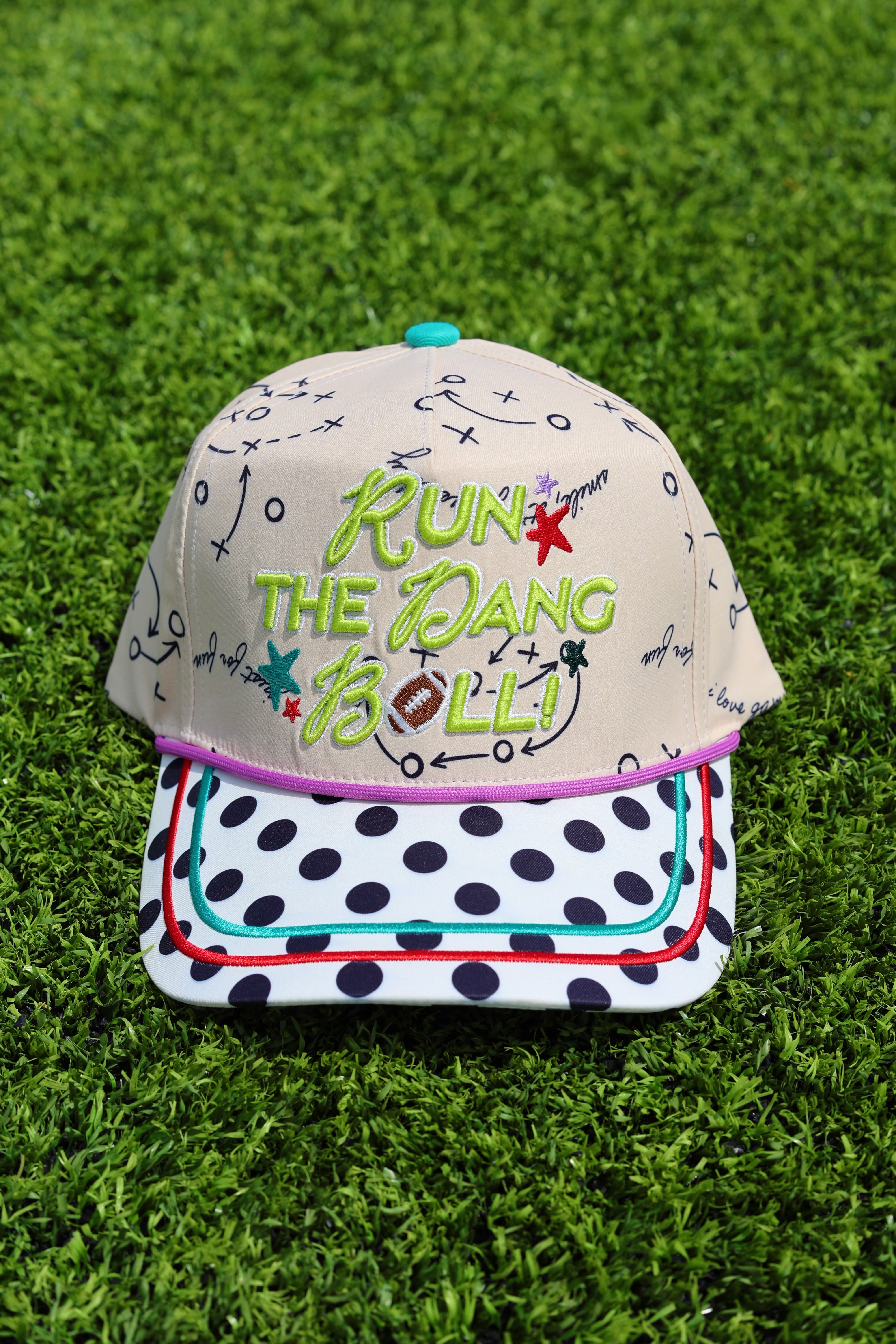Run the Dang Ball Game Day Hat -PRE-SALE SHIP DATE 8/24*