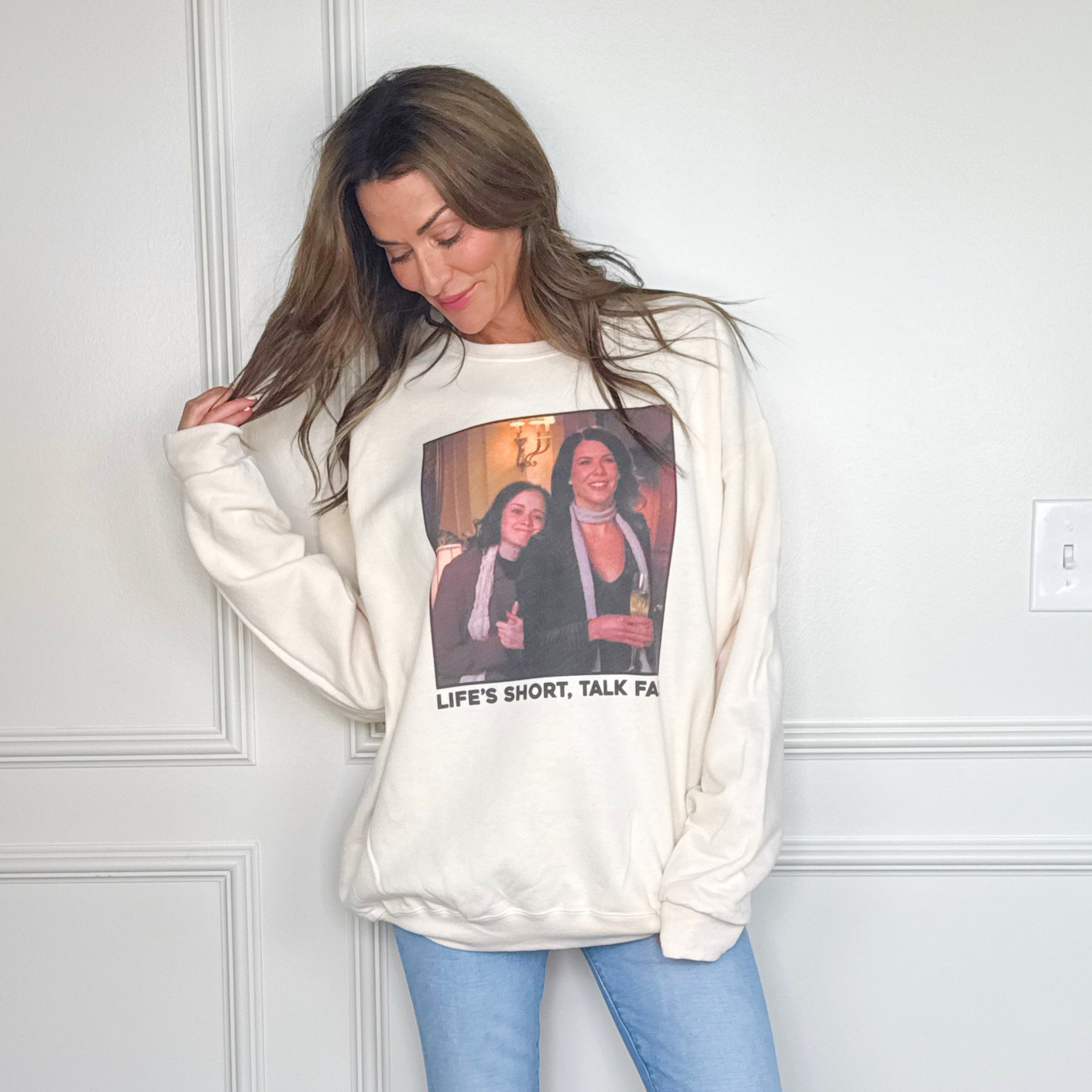 Life's Short, Talk Fast Sweatshirt