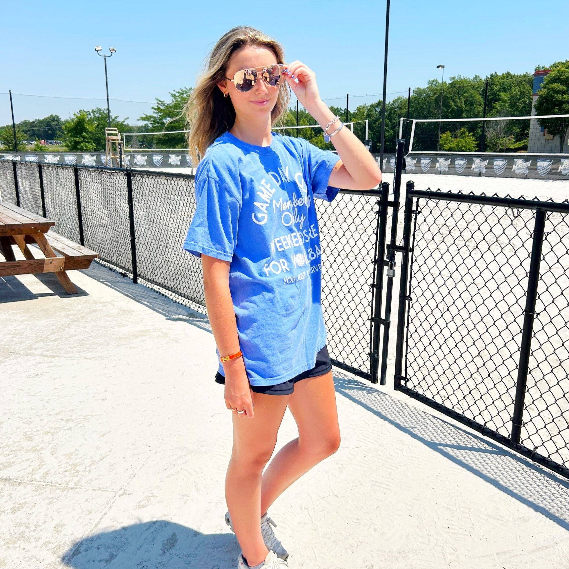 Volleyball Game Day Club Tee