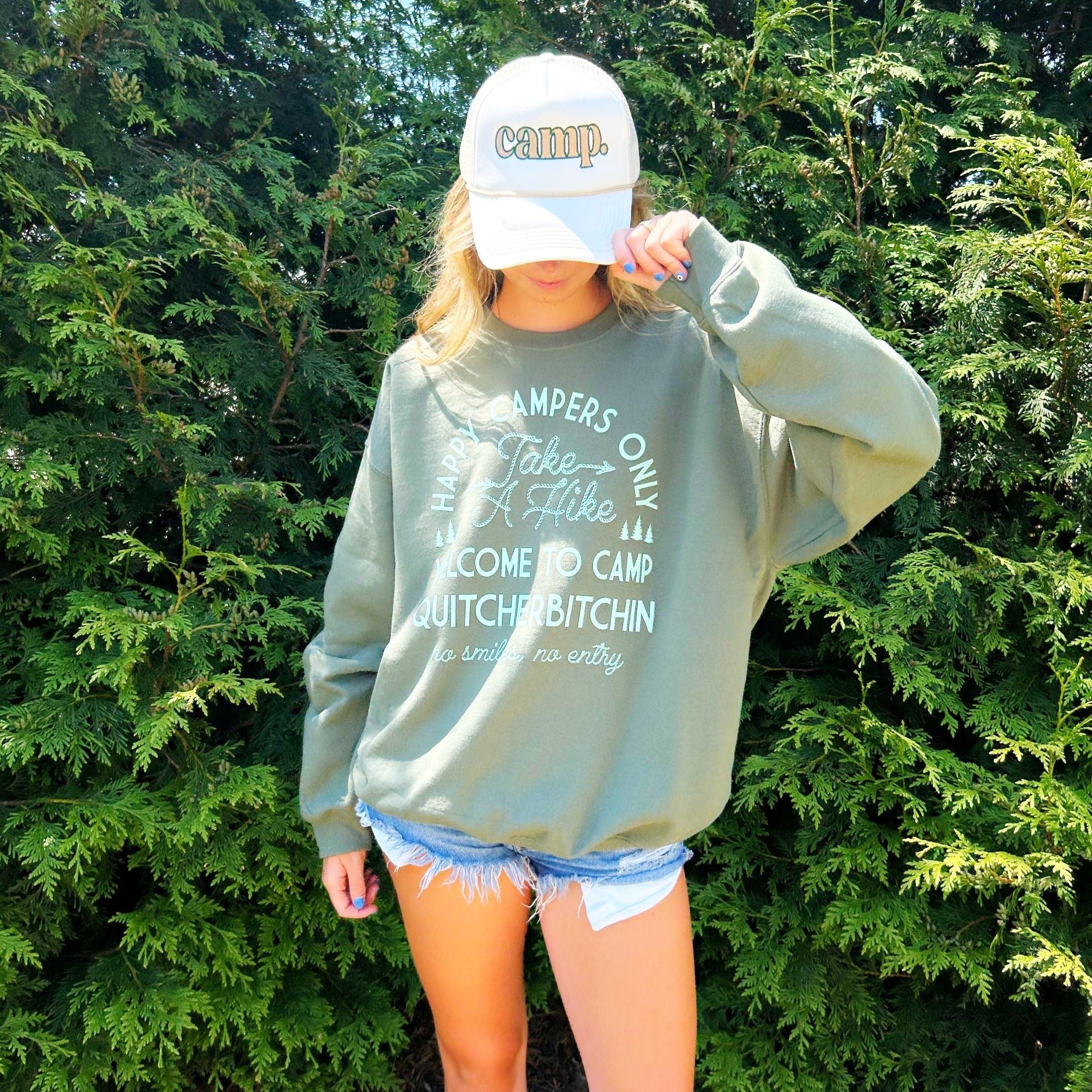 Happy Campers Only Sweatshirt