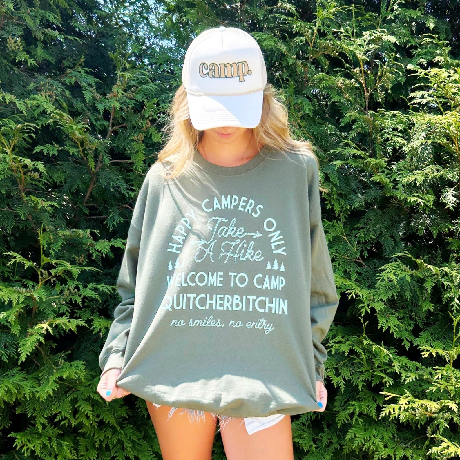 Happy Campers Only Sweatshirt