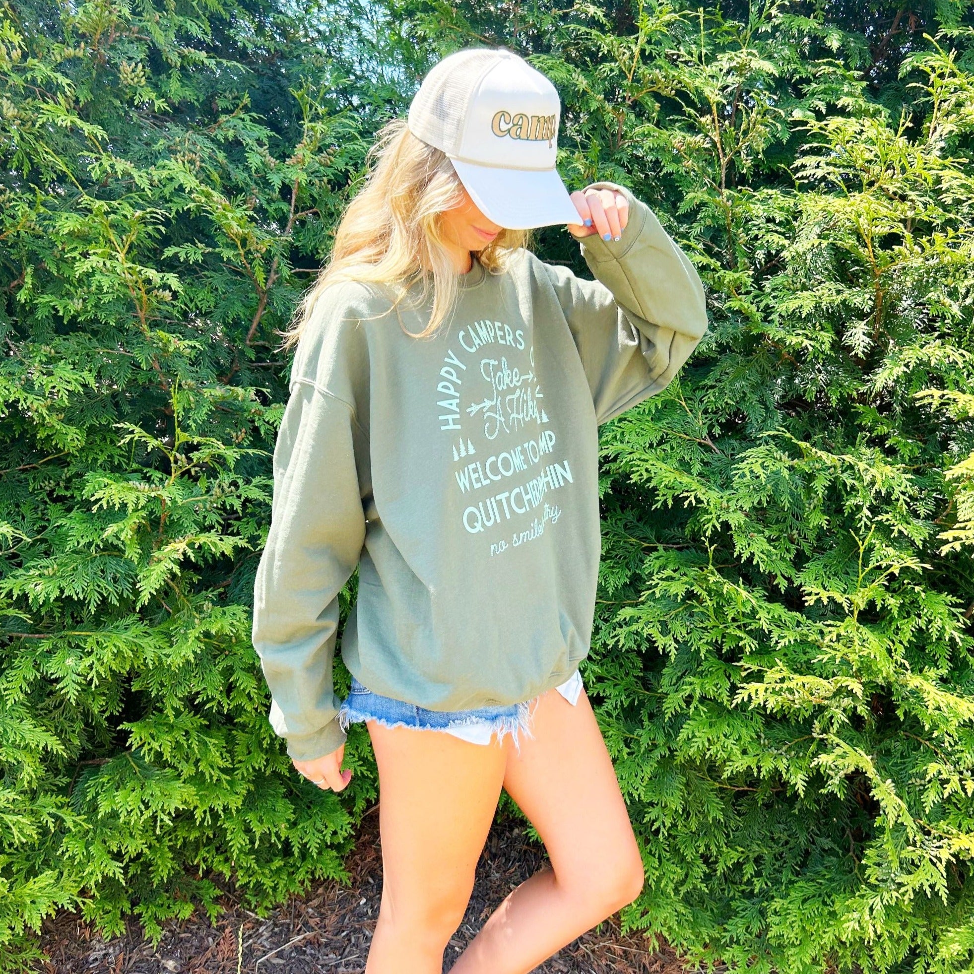 Happy Campers Only Sweatshirt