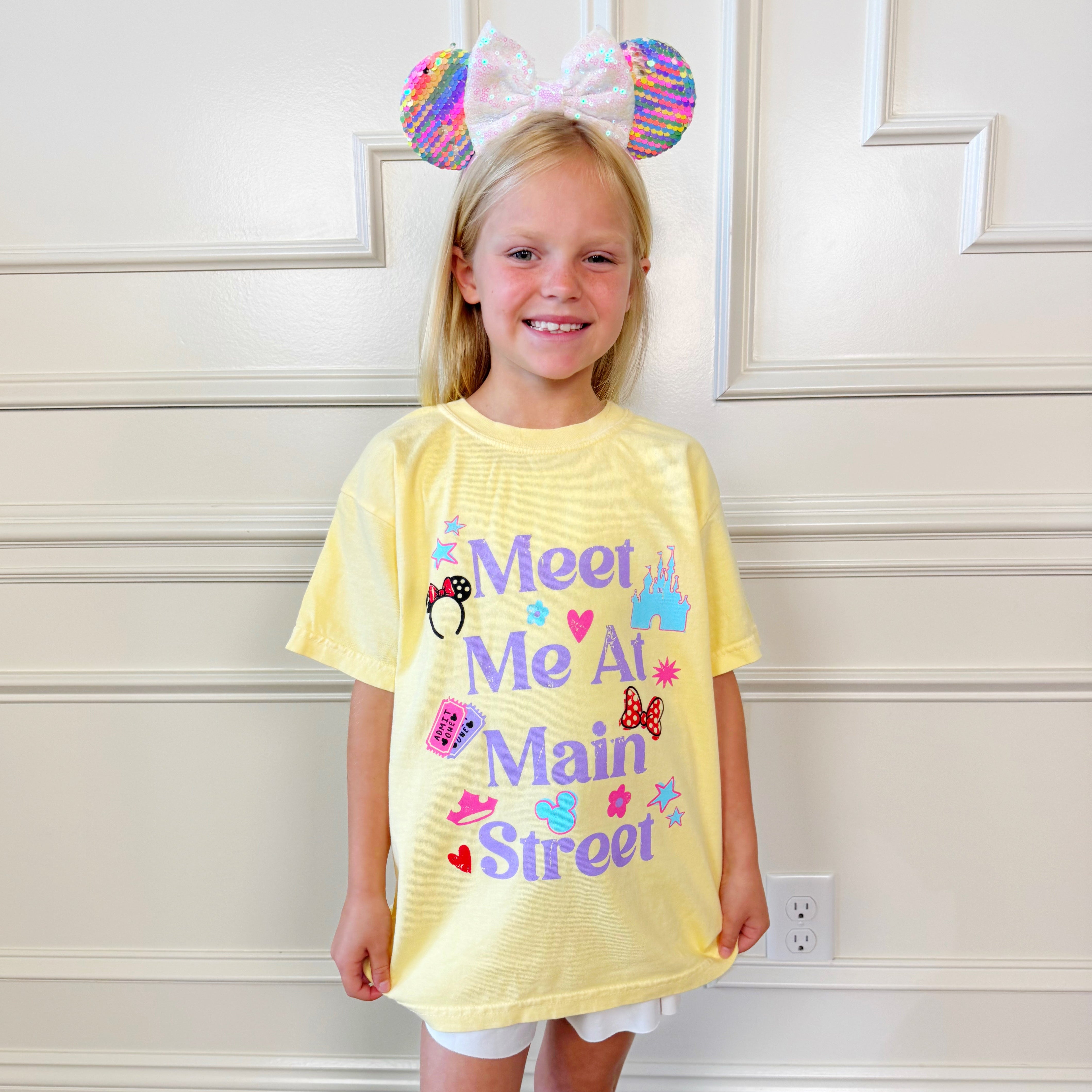 Meet Me at Main Street Youth Tee & Adult Crop Tee