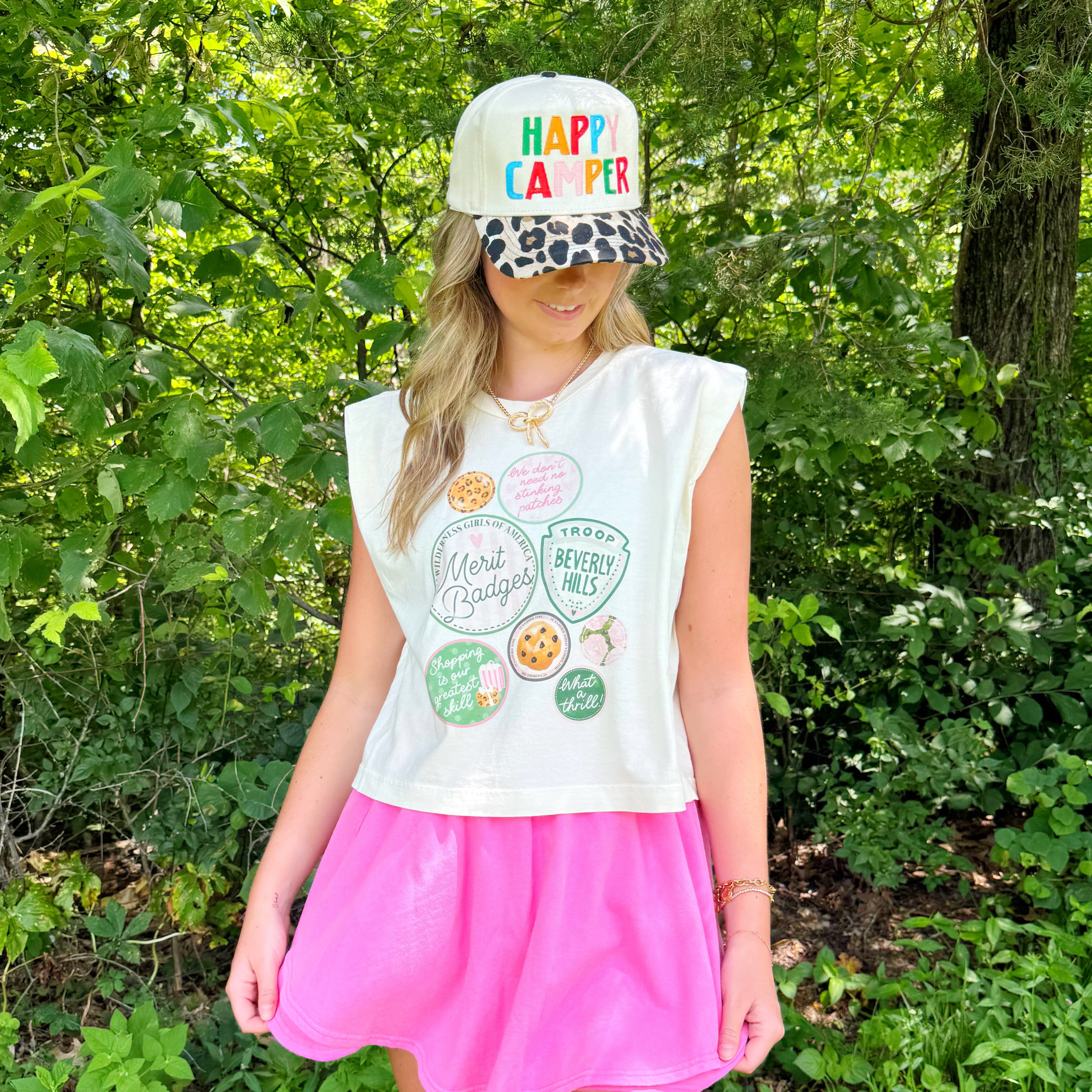 What a Thrill Badges Tank