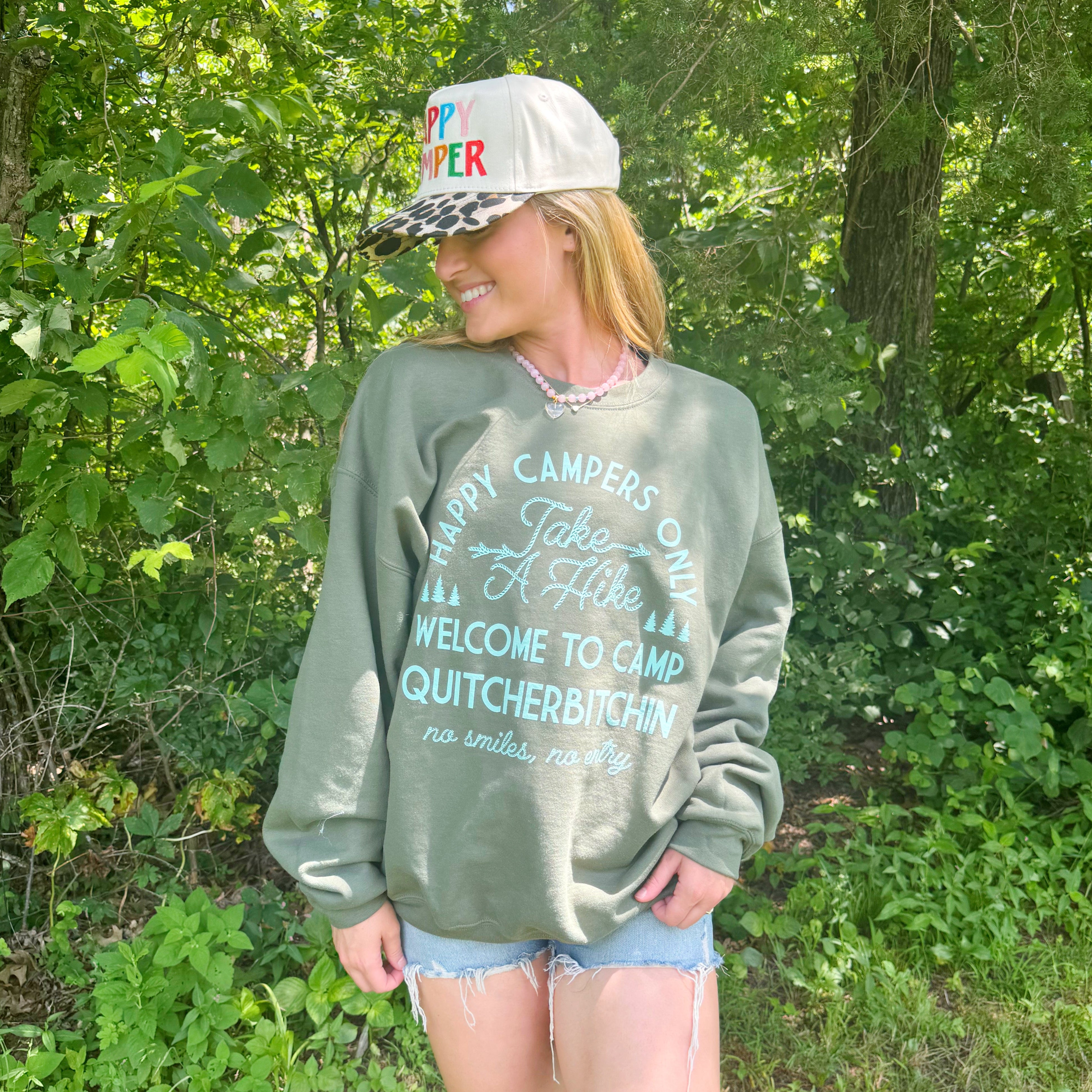 Happy Campers Only Sweatshirt