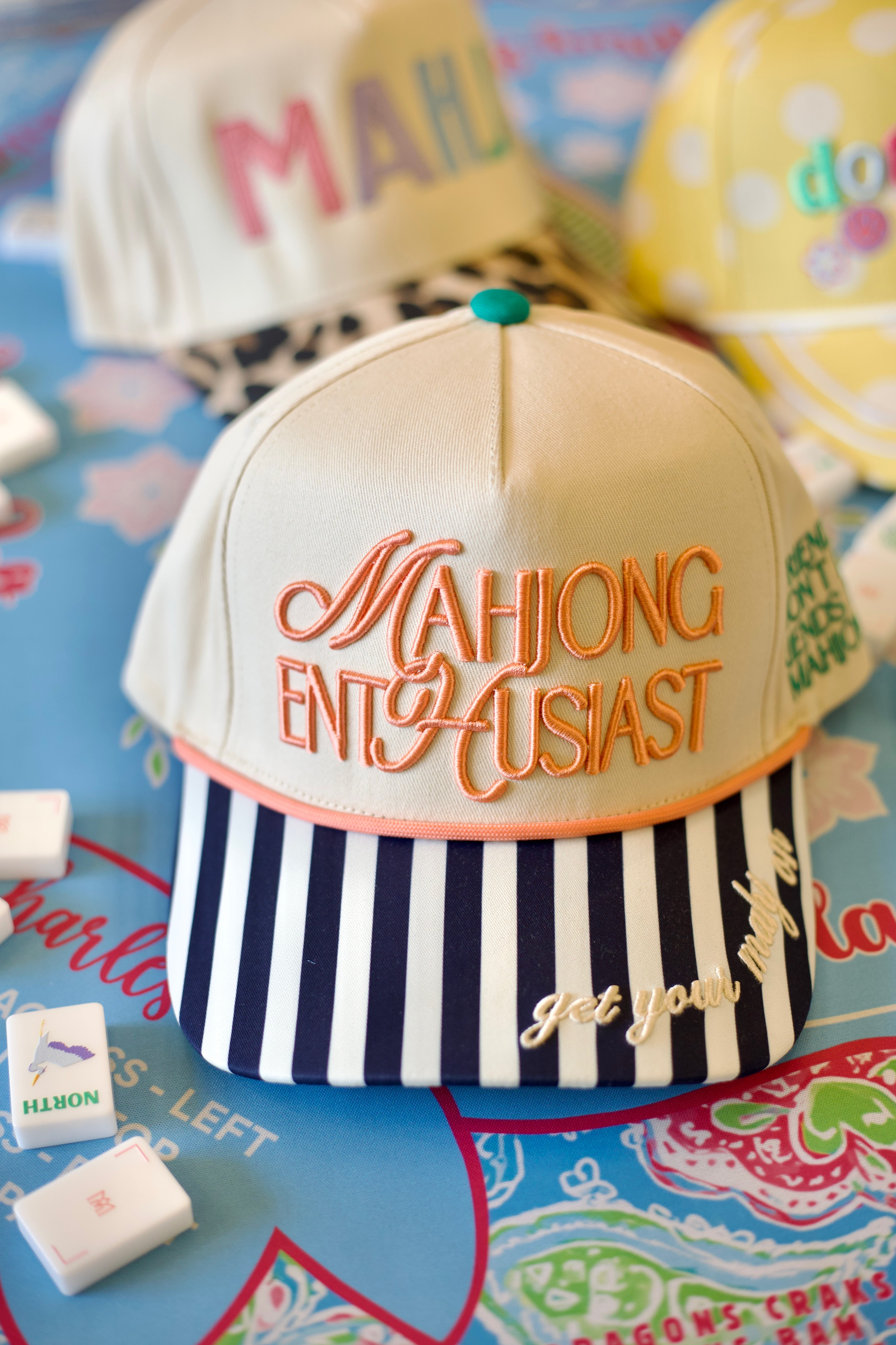 Mahjong Enthusiast Hat- Pre Order