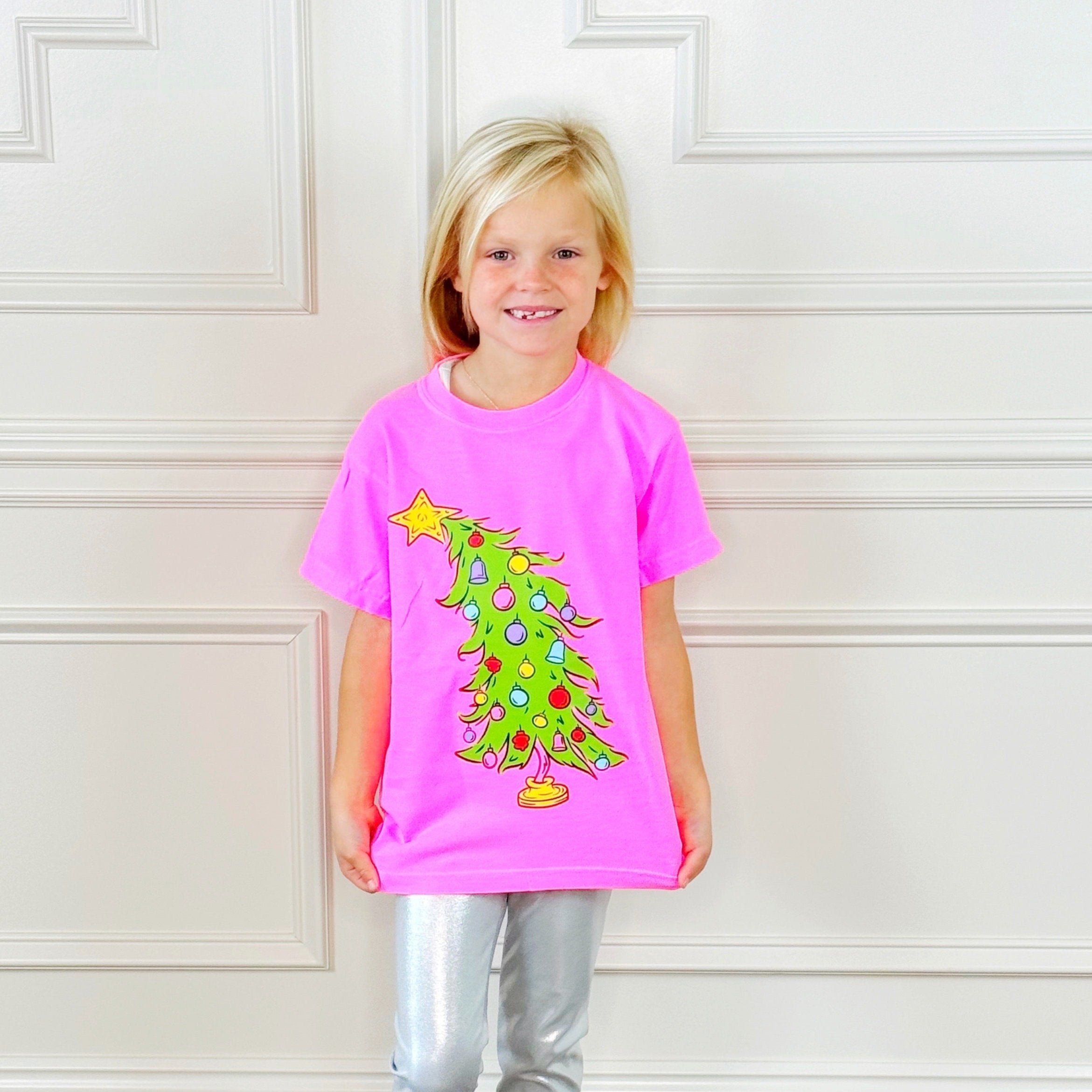 Grinch Tree Tee Youth & Adult Tee